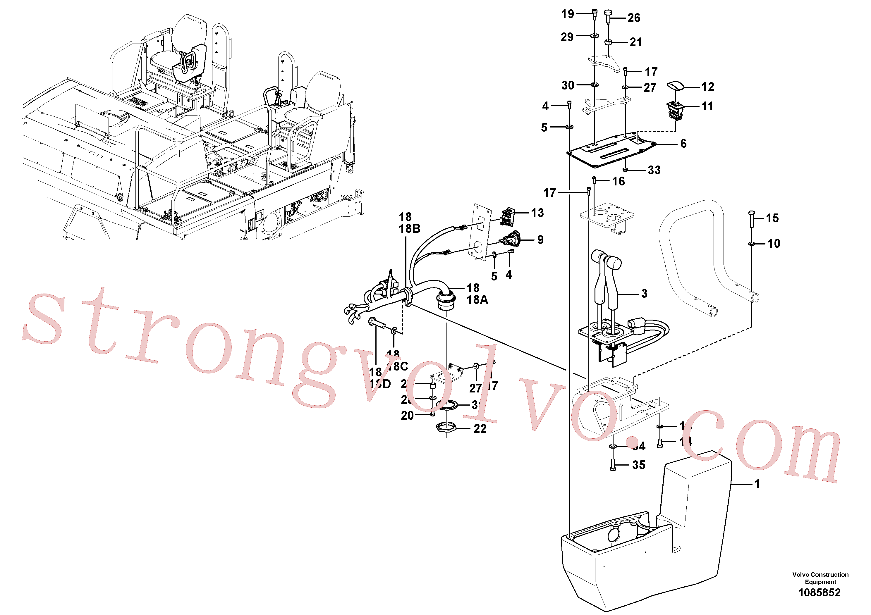 VOE17201740 Volvo(1085852 Montagem)