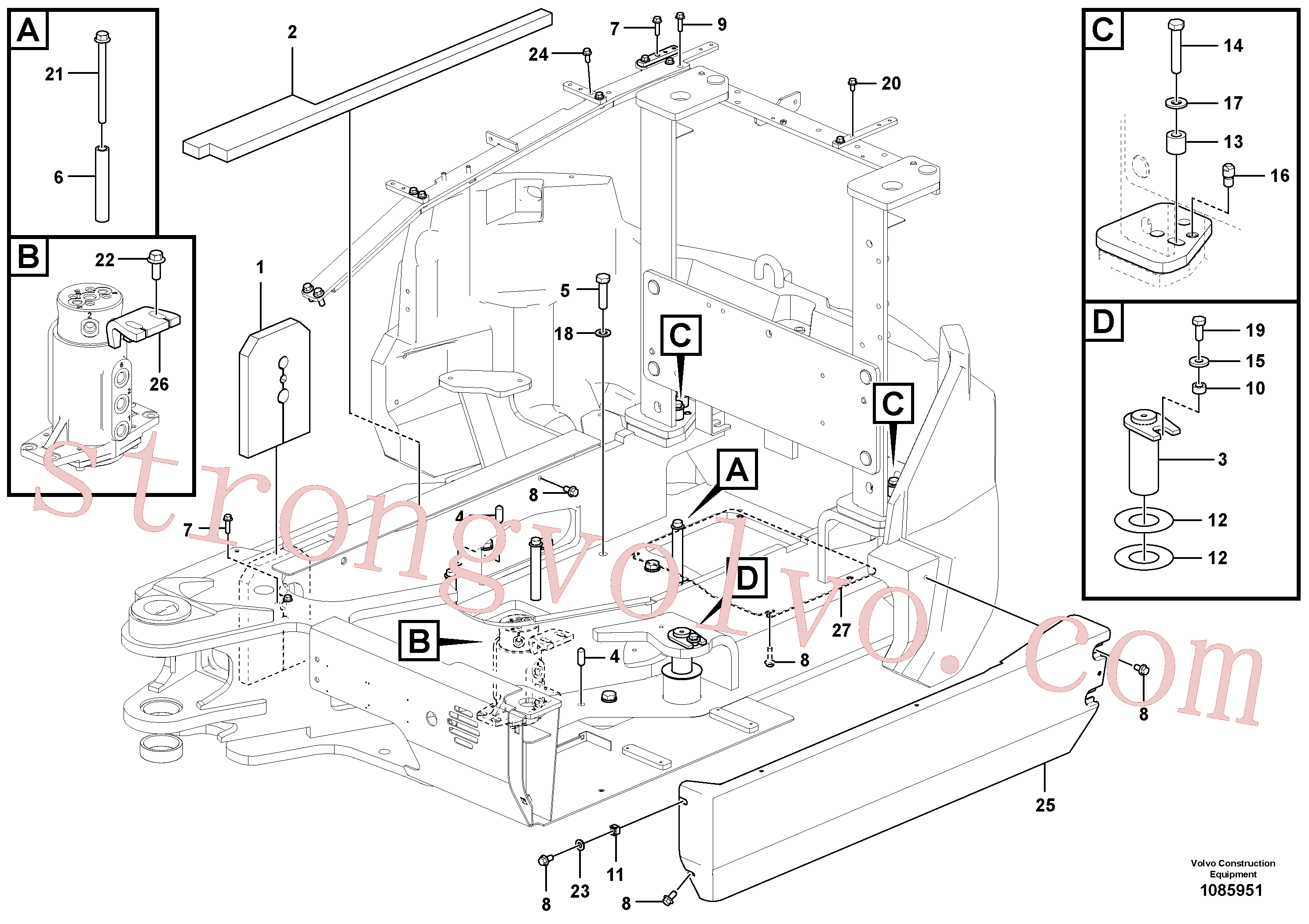 VOE15606654 Volvo Superstrutura(1085951 Montagem)