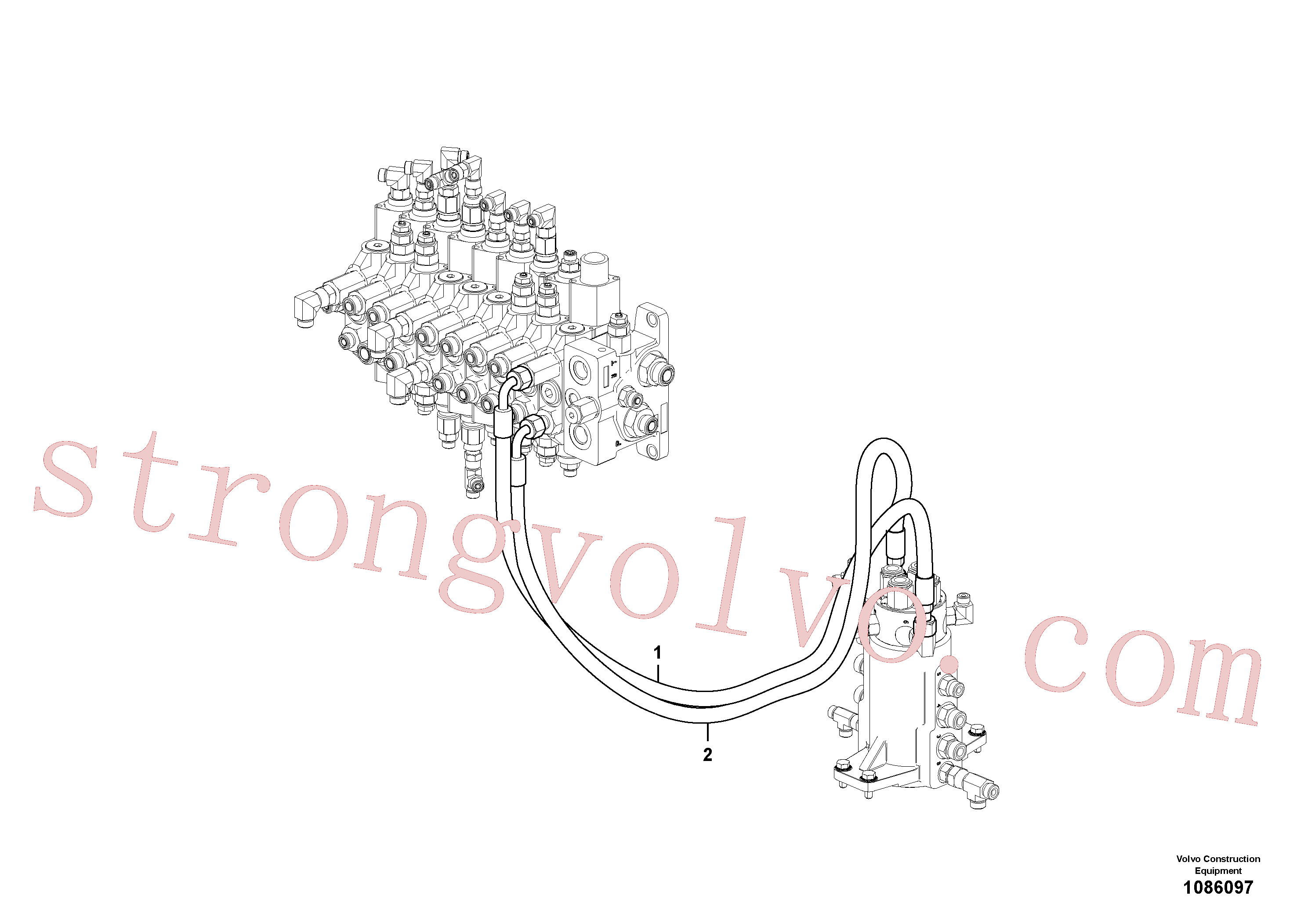 VOE936496 Eternity/2 Inscreva-se para Volvo Acessórios para escavadeira