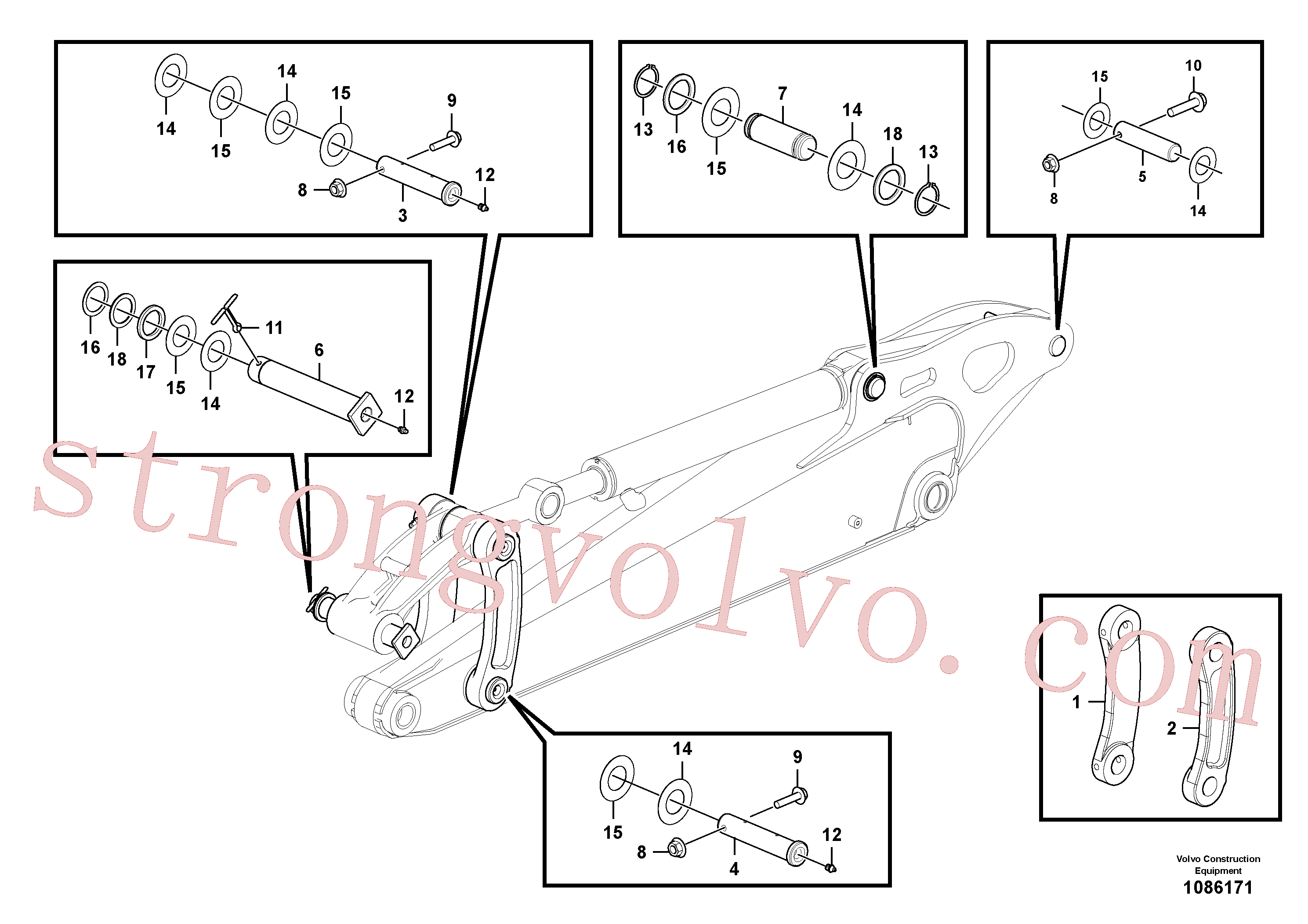 VOE11802260 Volvo(1086171 Montagem)