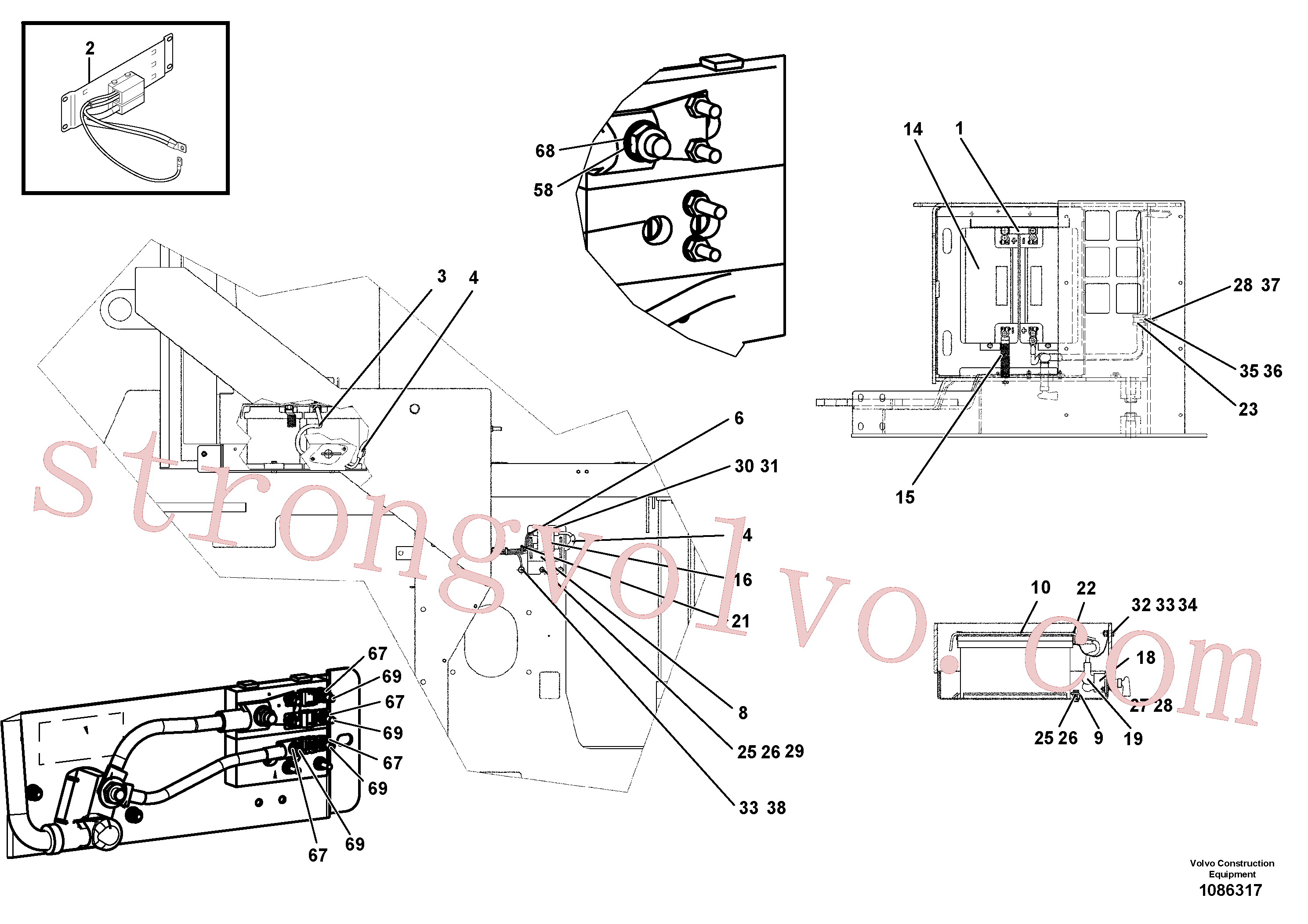 RM96709068 Parafuso soquete sext Volvo escavadeira