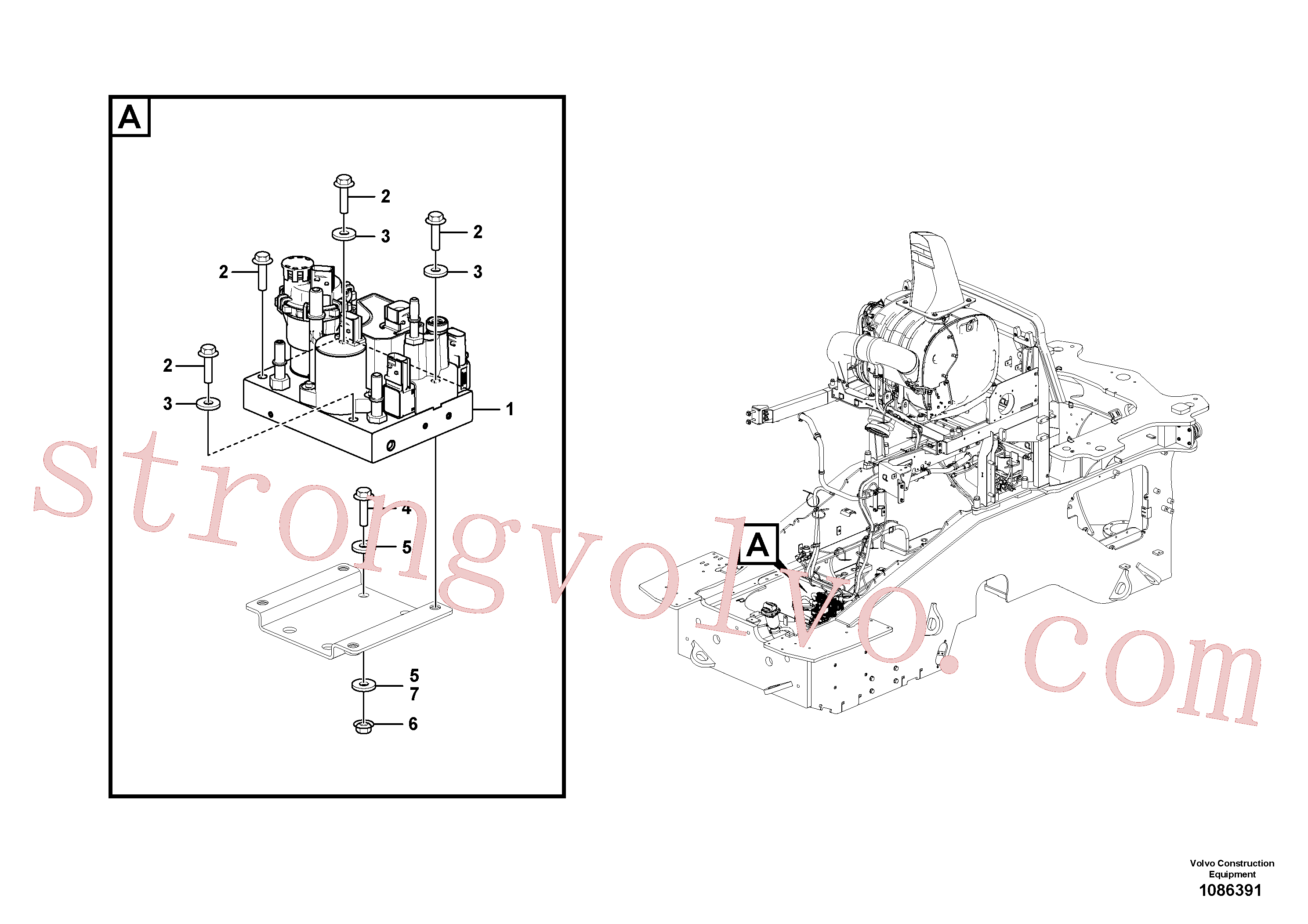VOE60113081 Volvo(1086391 Montagem)