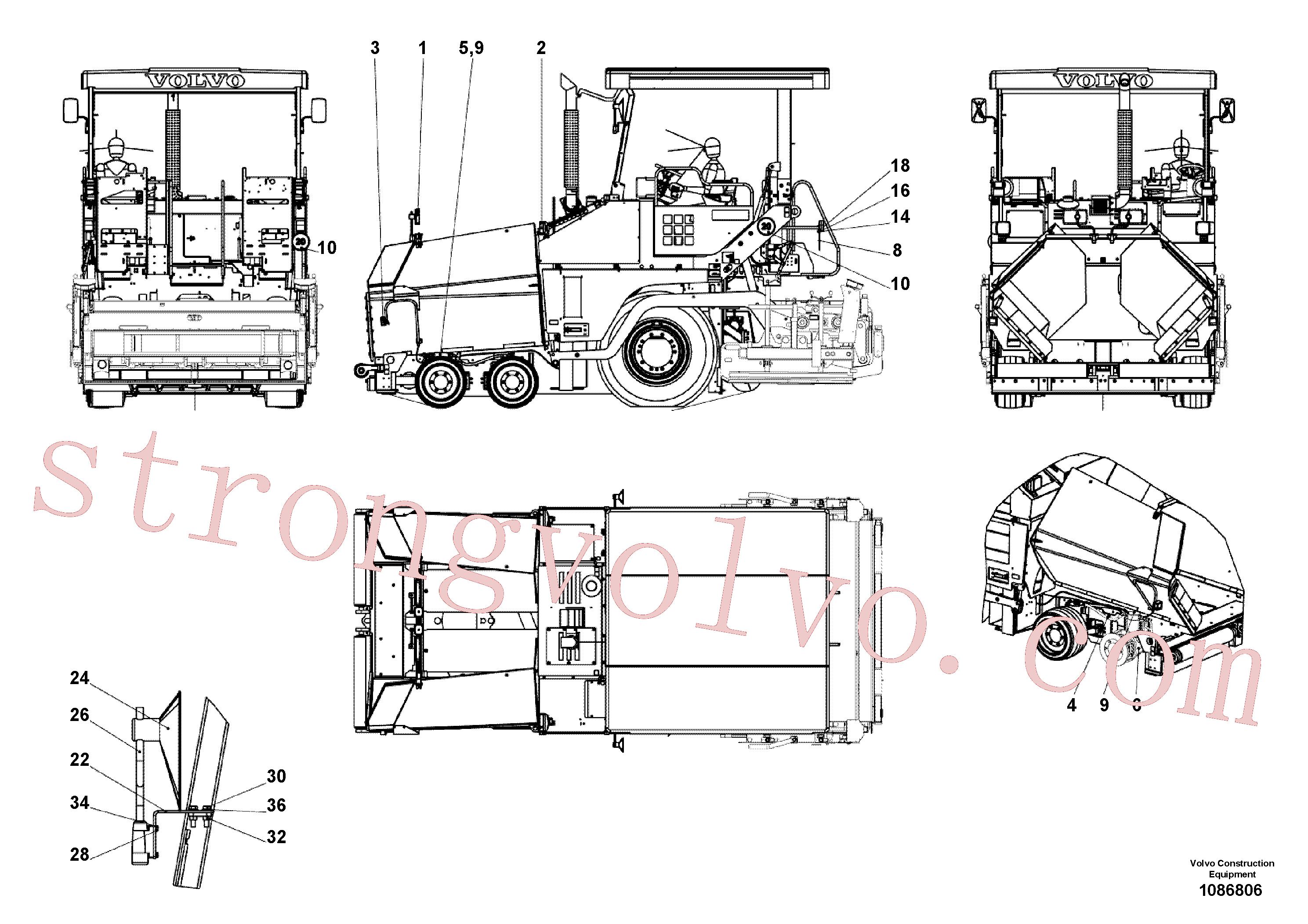 RM80808793 Volvo Homologação(1086806 Montagem)