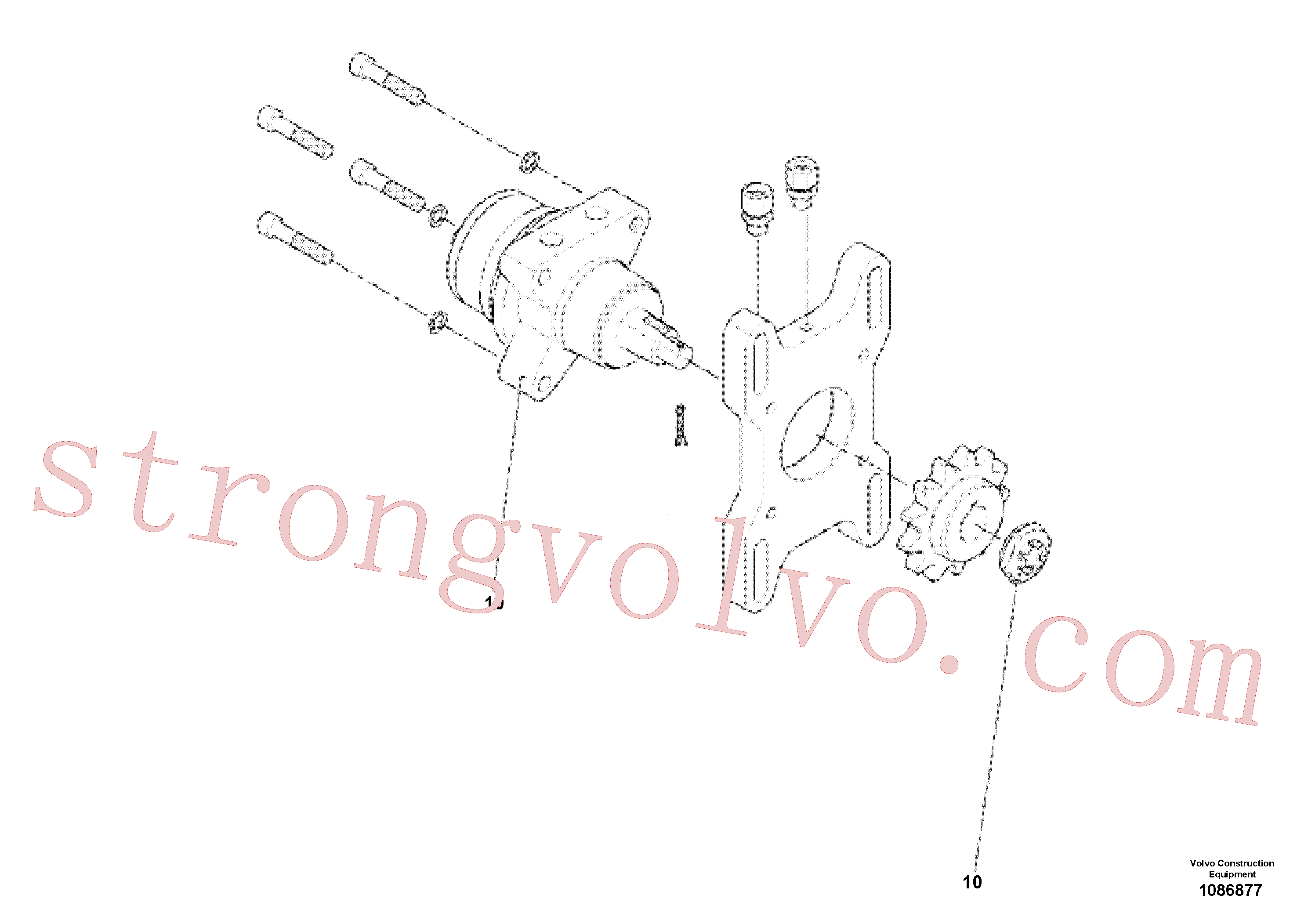 Volvo Acessórios para escavadeira RM80605074 Jogo de vedação Acessórios