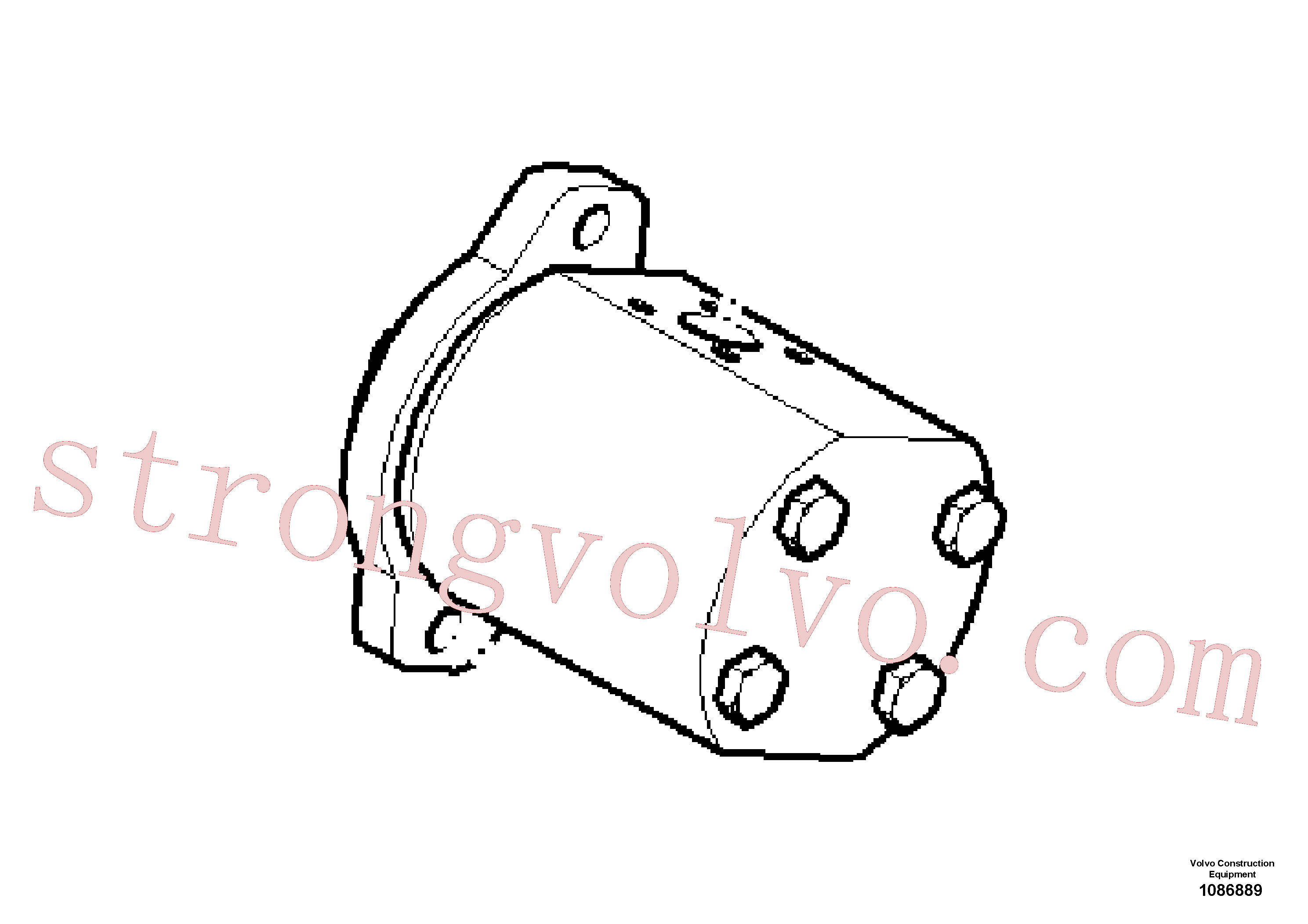RM80674997 Volvo Bomba de engrenagem(1086889 Montagem)