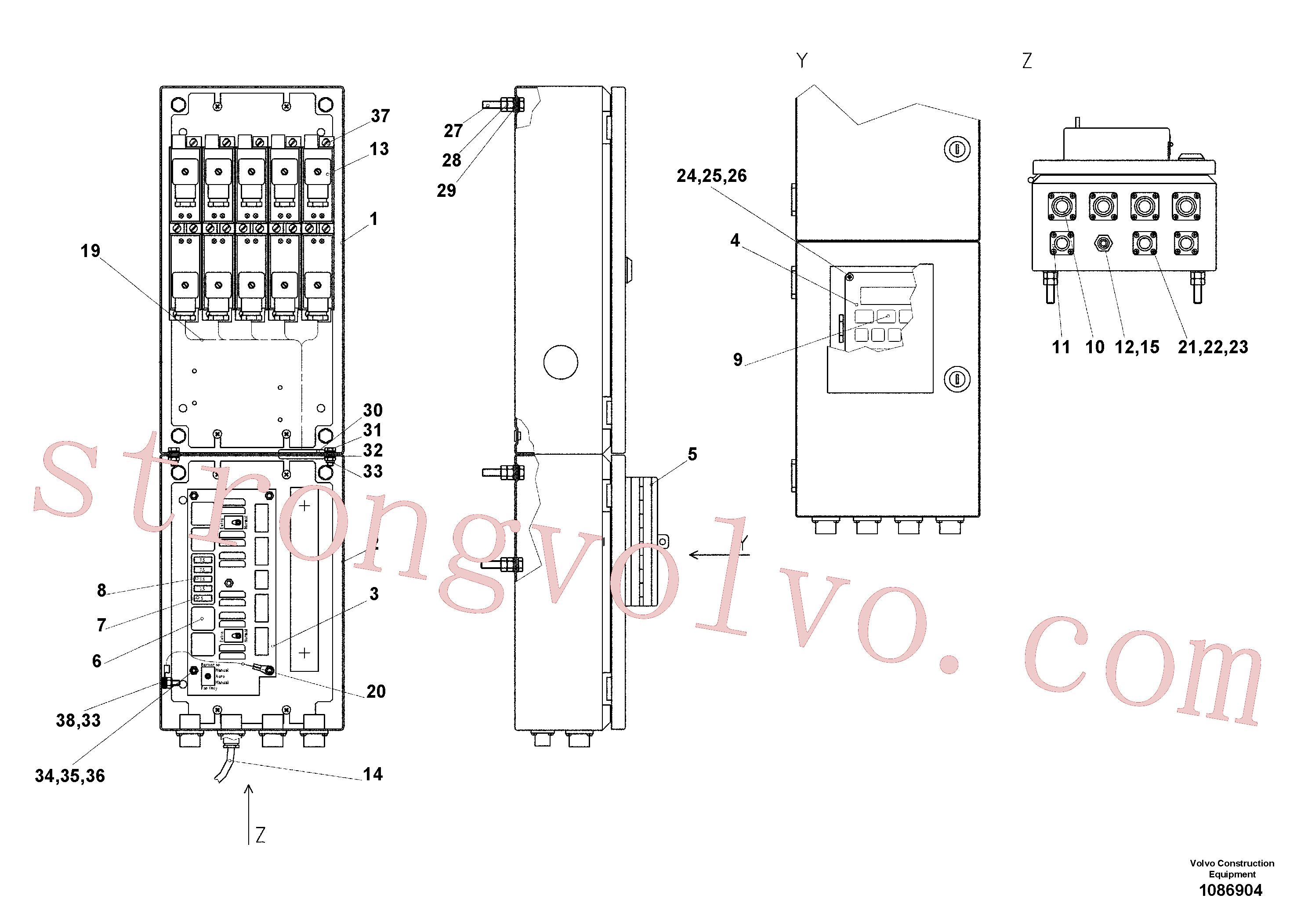 RM80801103 Volvo(1086904 Montagem)