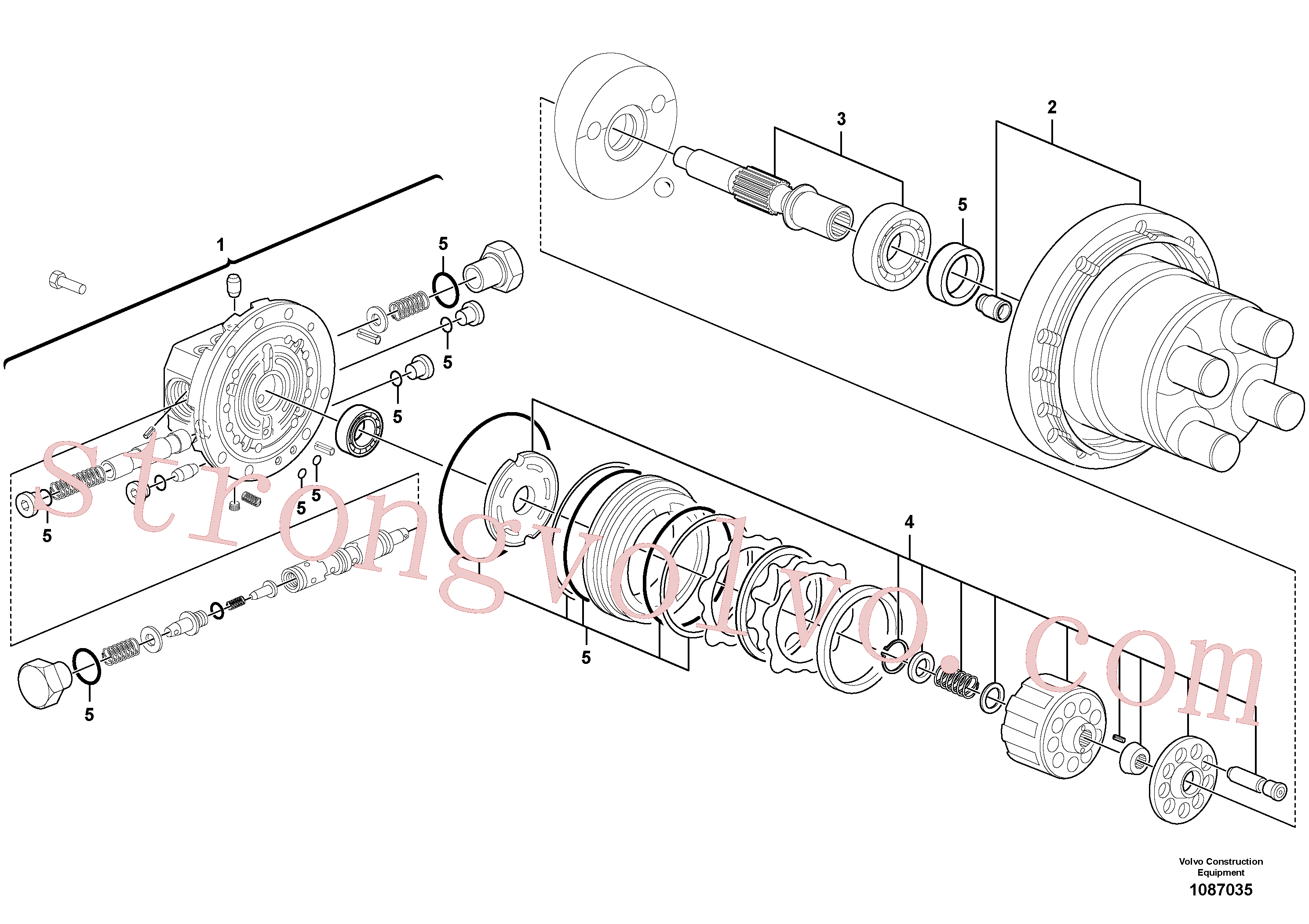Volvo Montagem VOE17463149 Jogo Acessórios