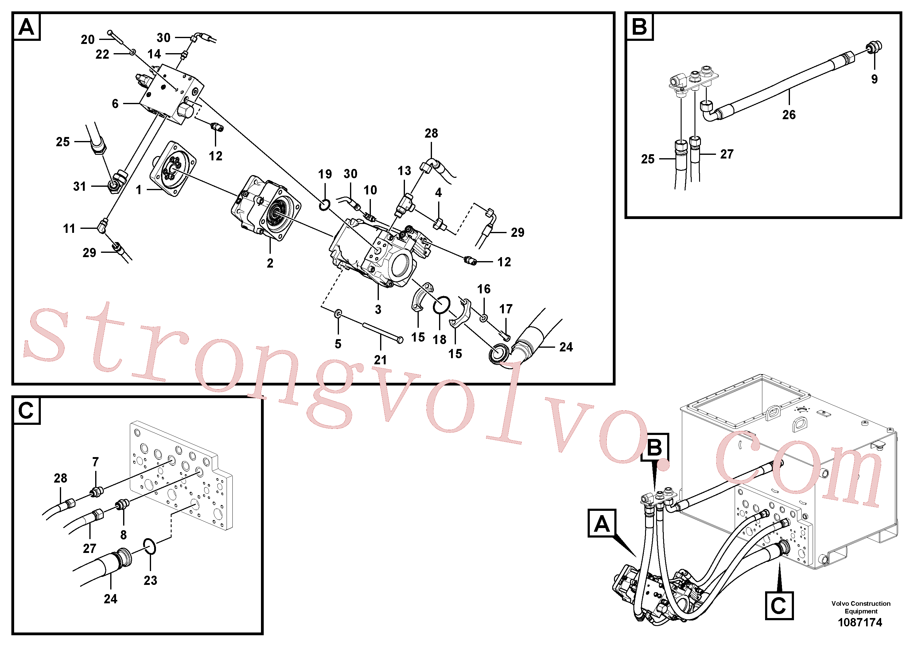 VOE936933 Volvo(1087174 Montagem)