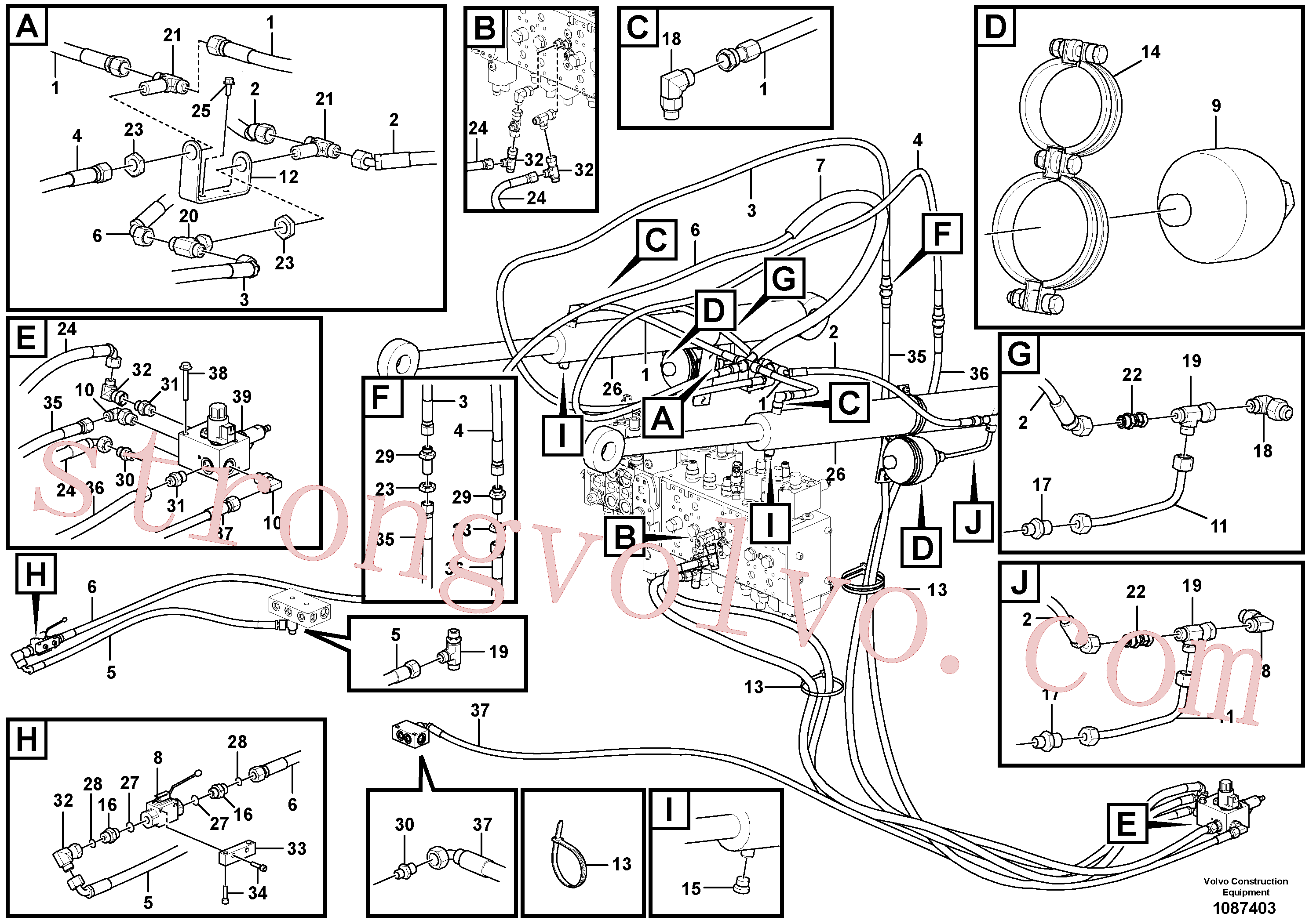 VOE938666 Volvo(1087403 Montagem)
