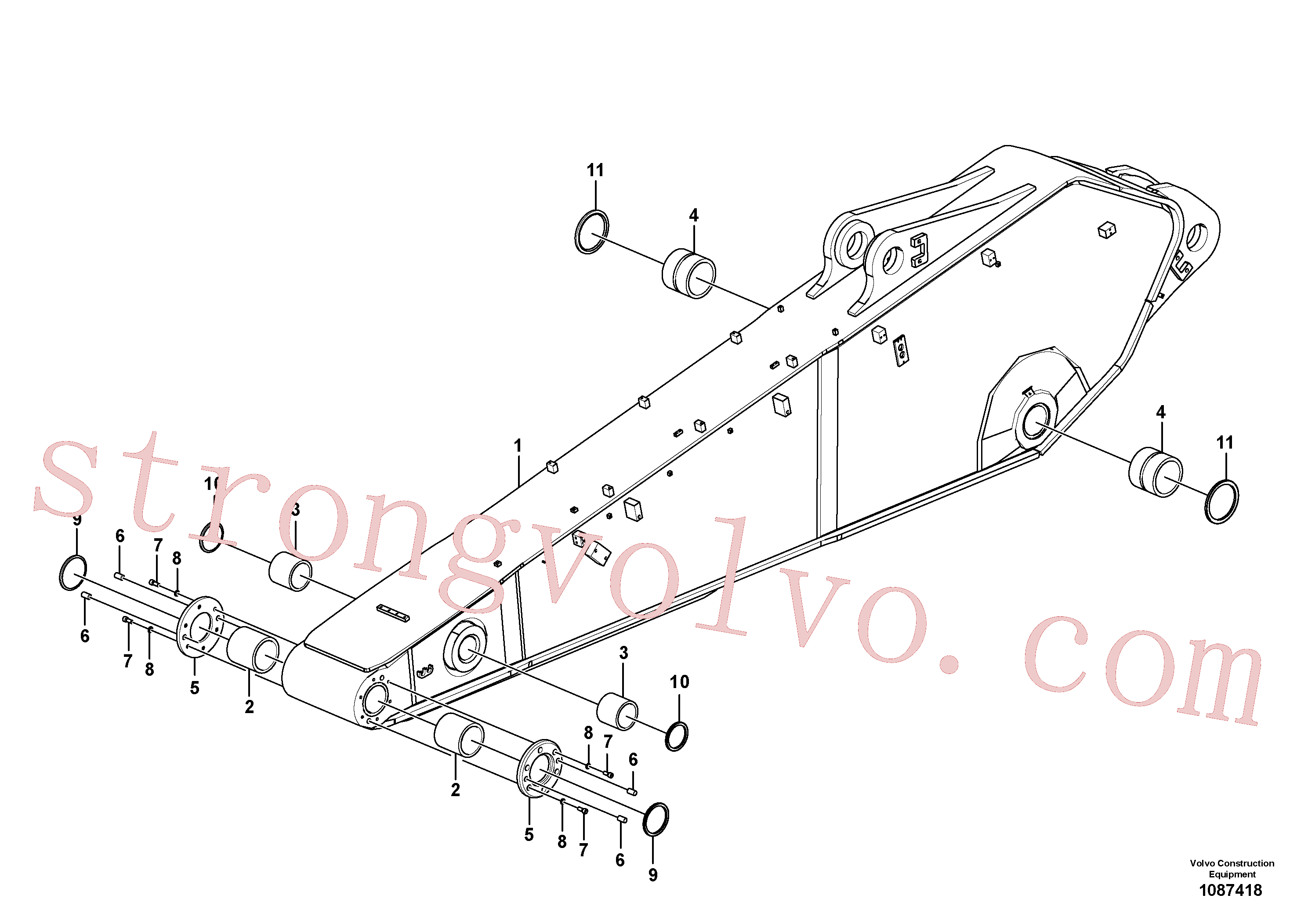 VOE14541571 Volvo(1087418 Montagem)