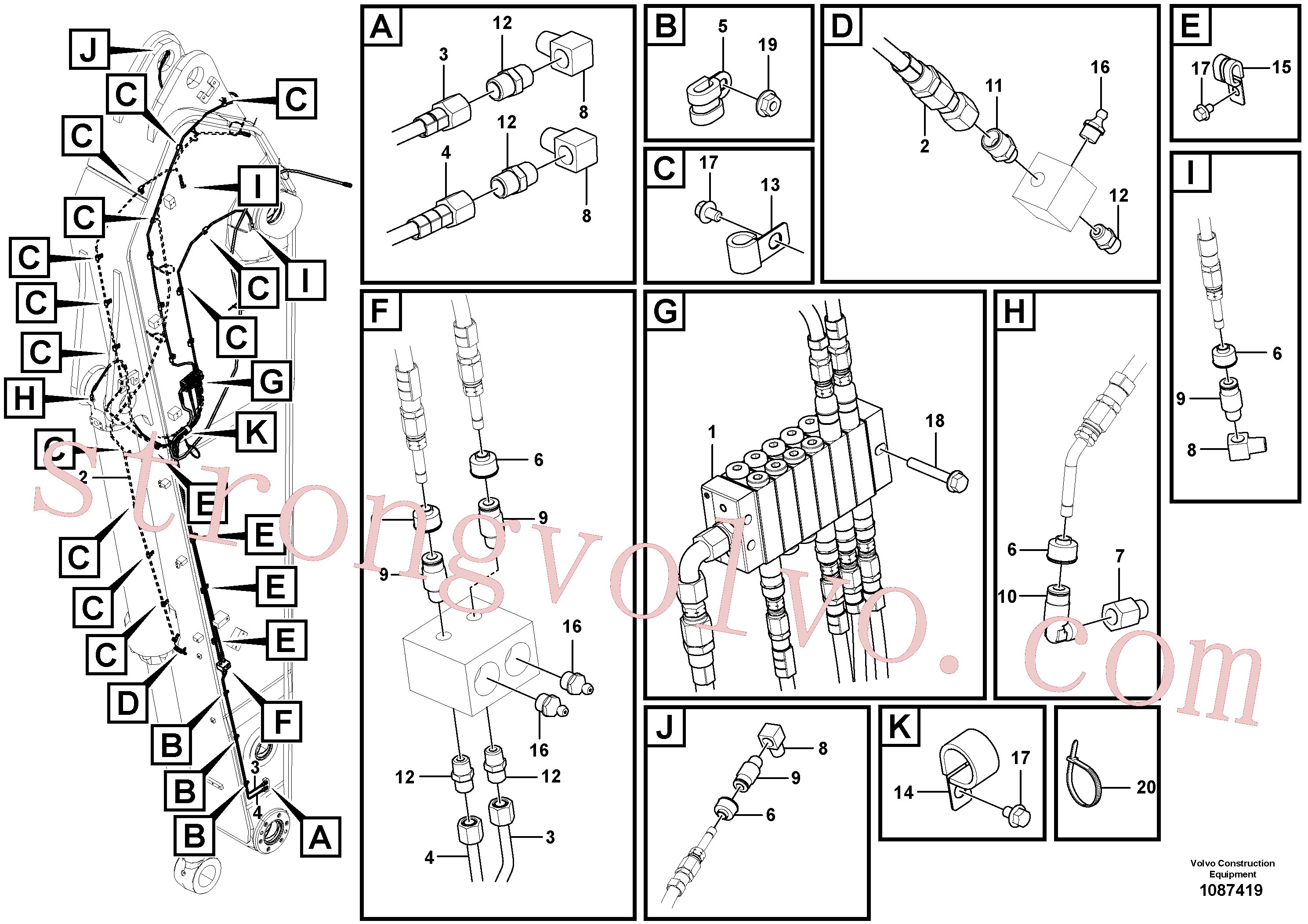 VOE14704974 Volvo(1087419 Montagem)