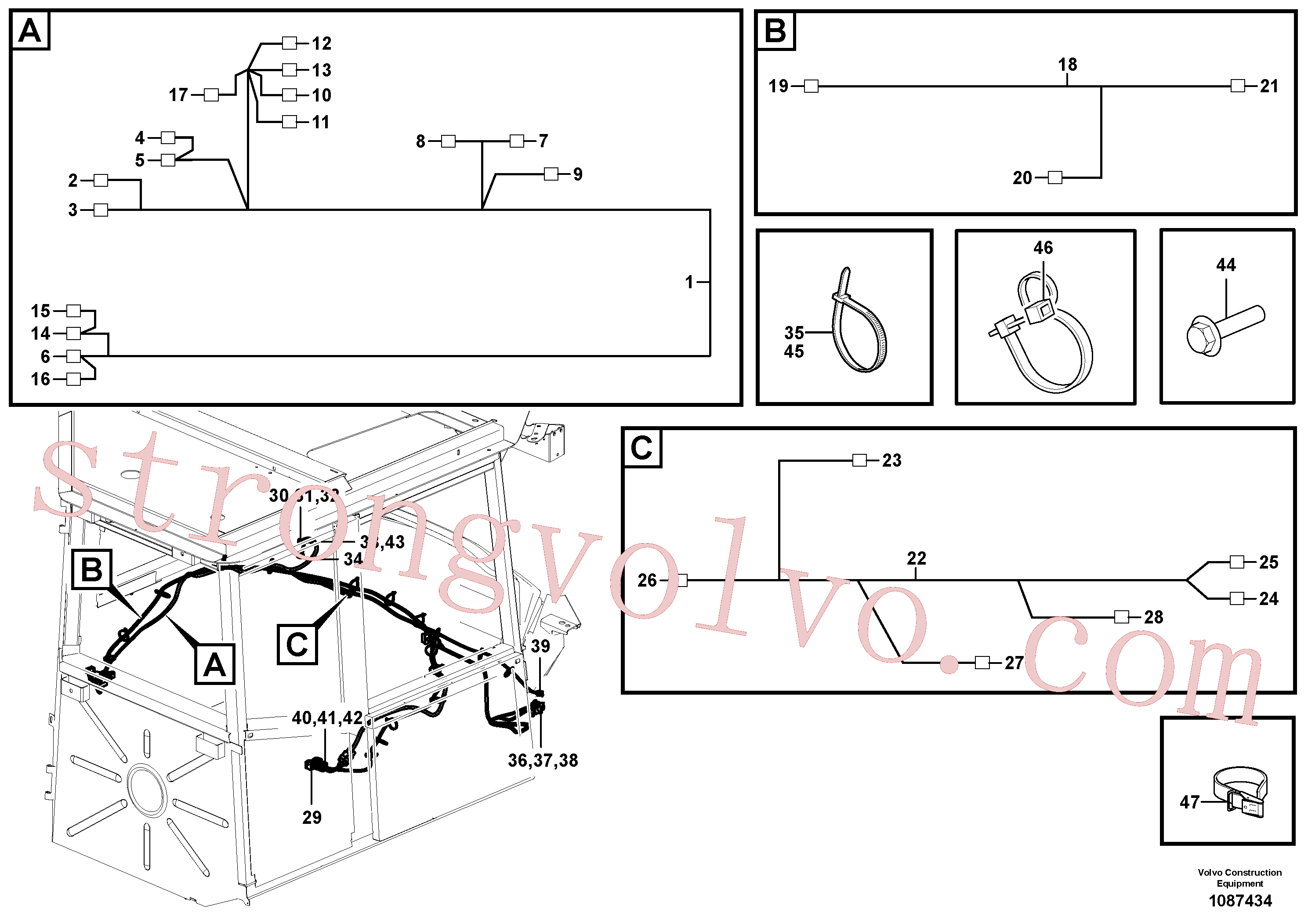VOE17244814 Volvo(1087434 Montagem)