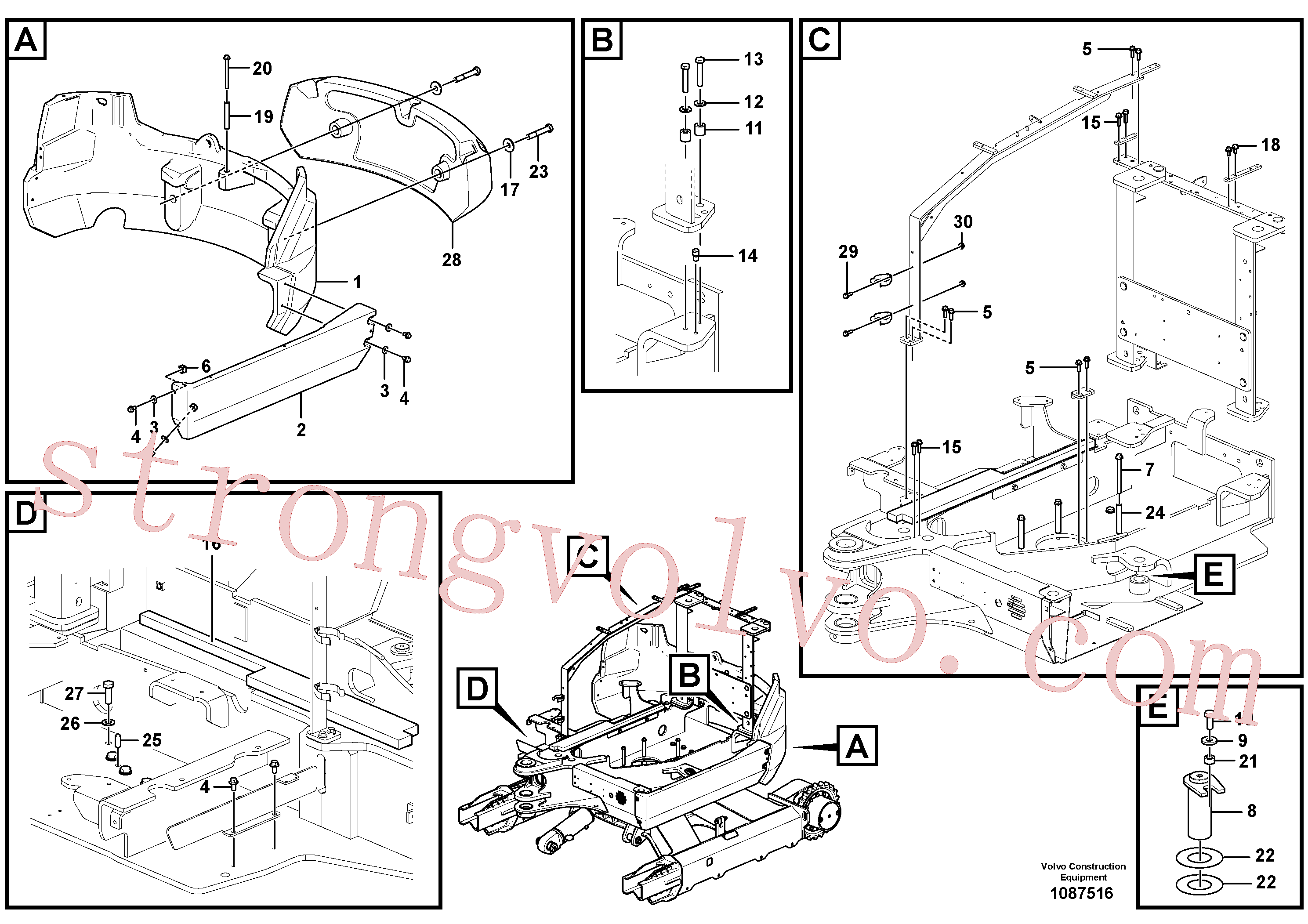 VOE15606654 Volvo(1087516 Montagem)