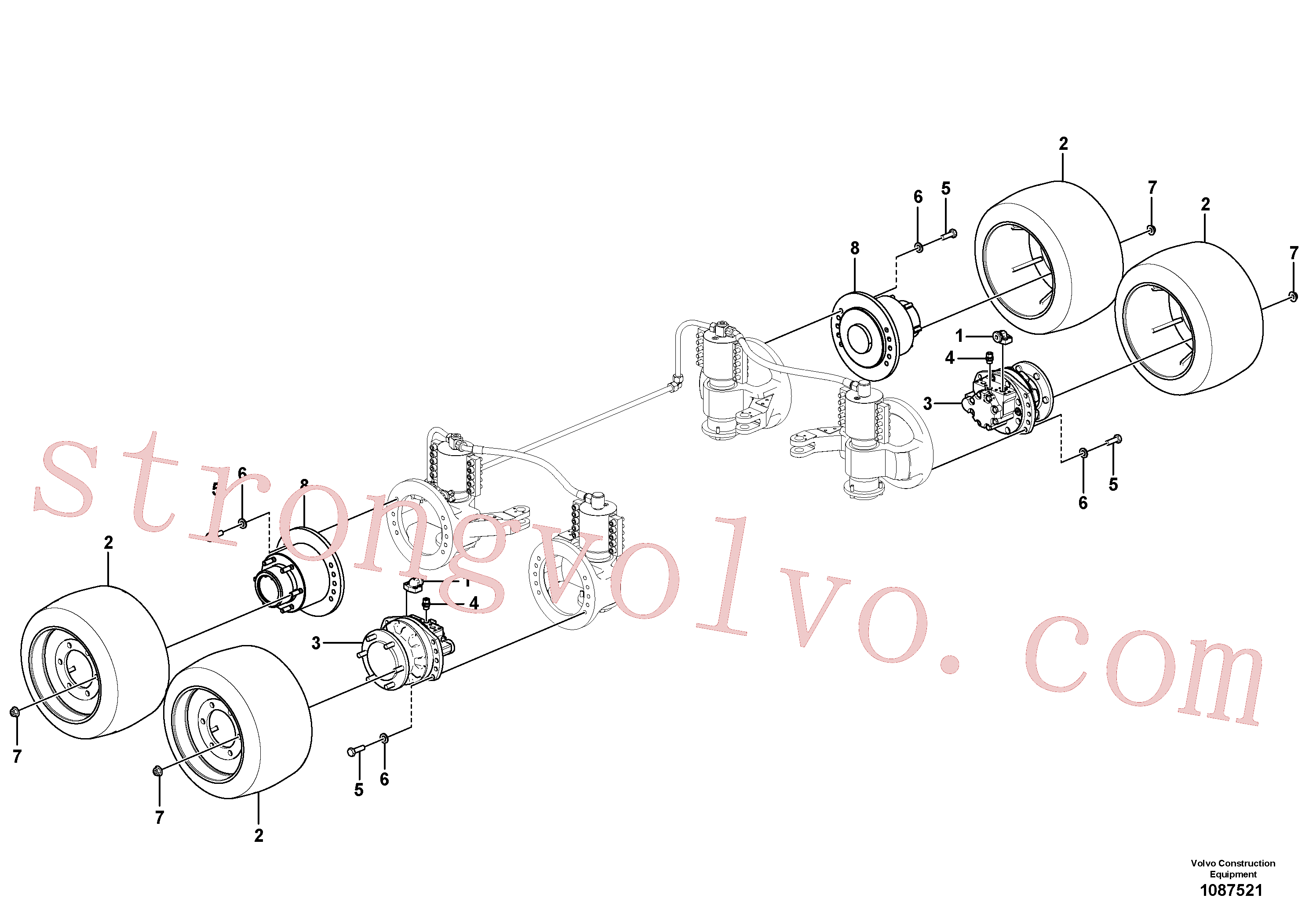 RM14069264 Volvo Roda(1087521 Montagem)