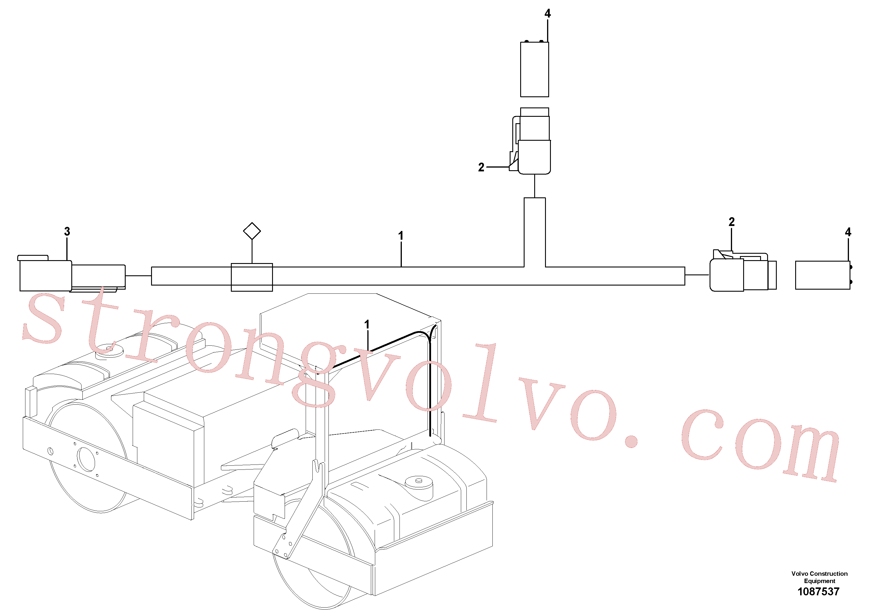 PJ5090107 Volvo(1087537 Montagem)