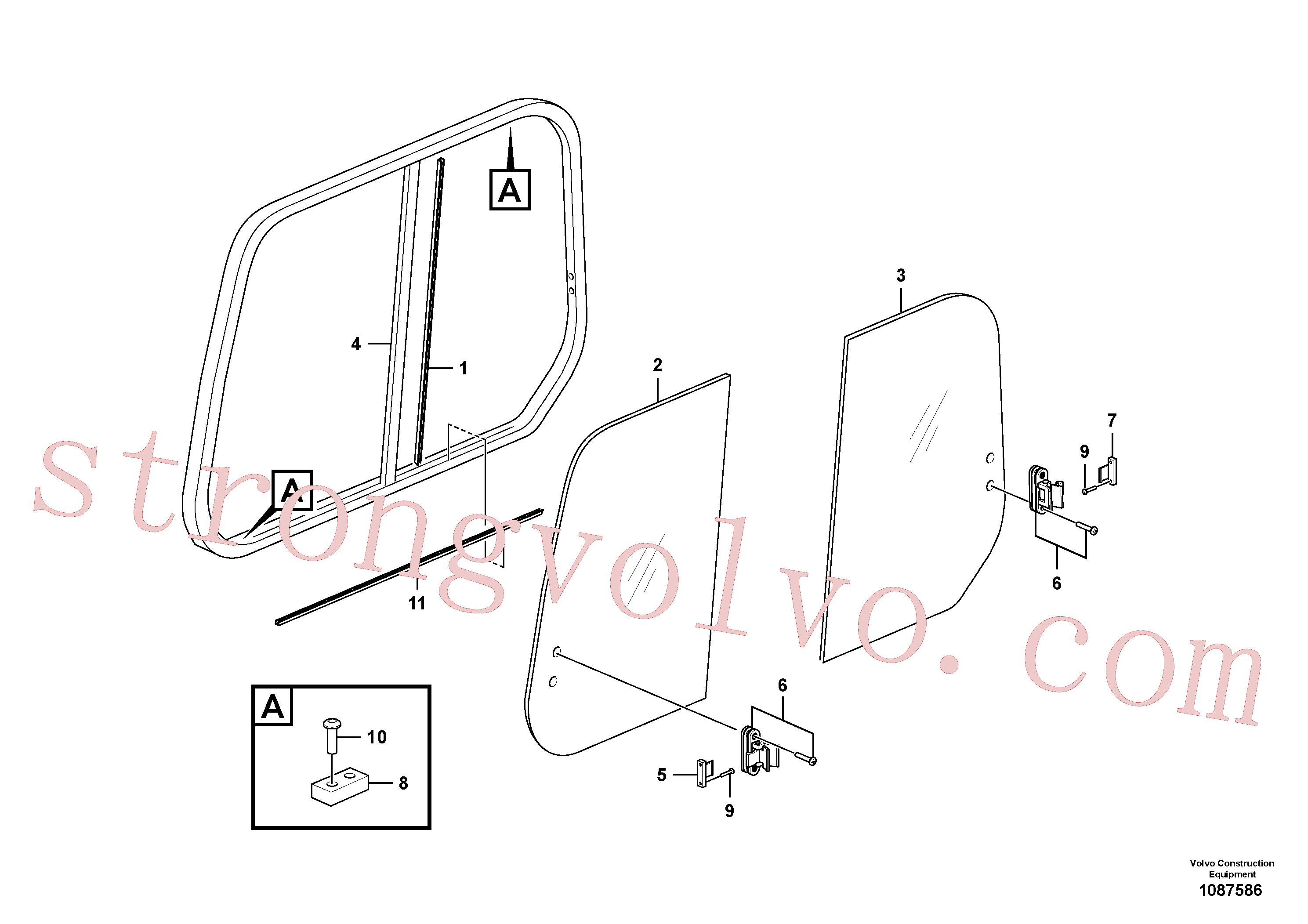 SA9021-10403 Volvo(1087586 Montagem)