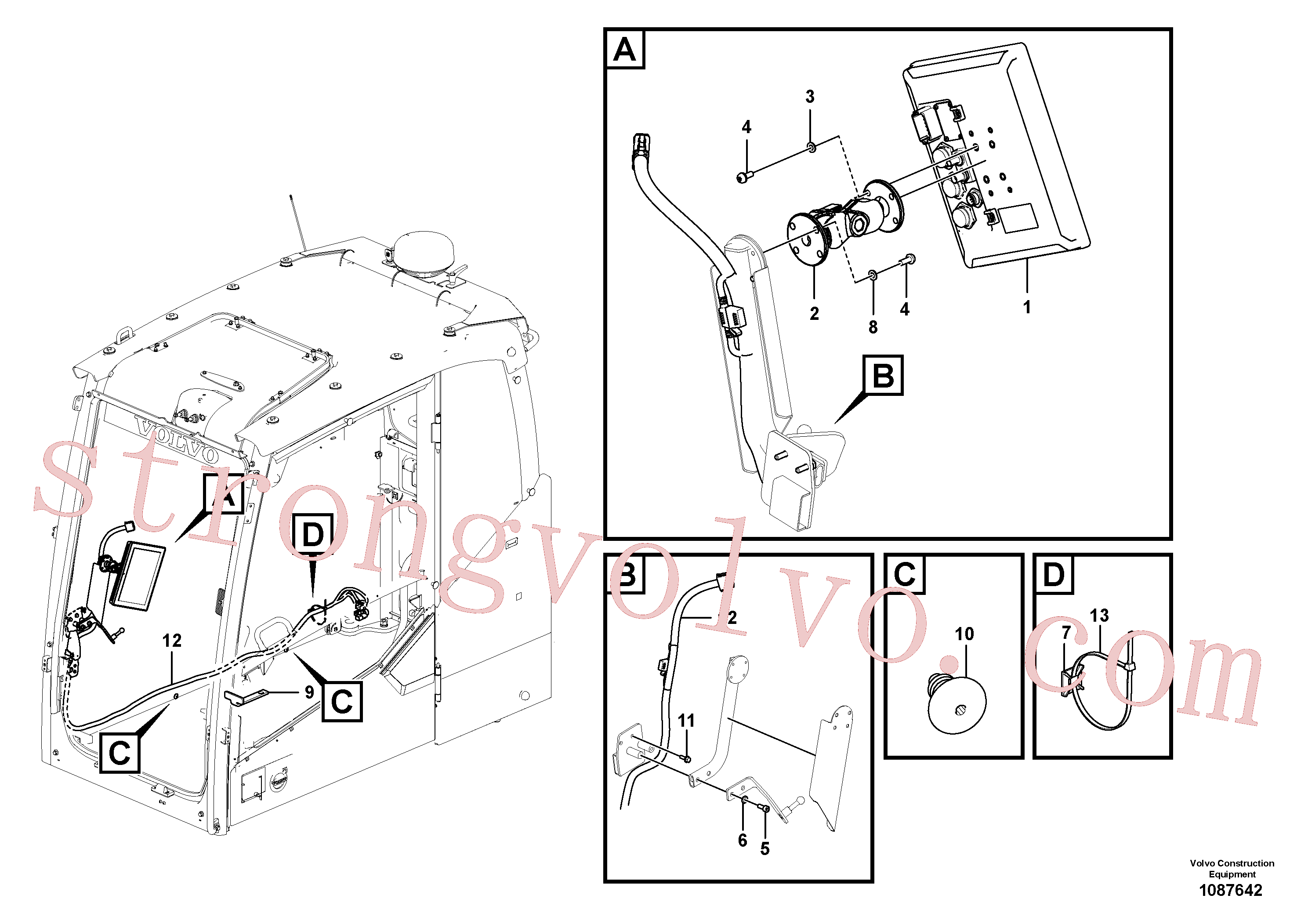 VOE997501 Volvo(1087642 Montagem)