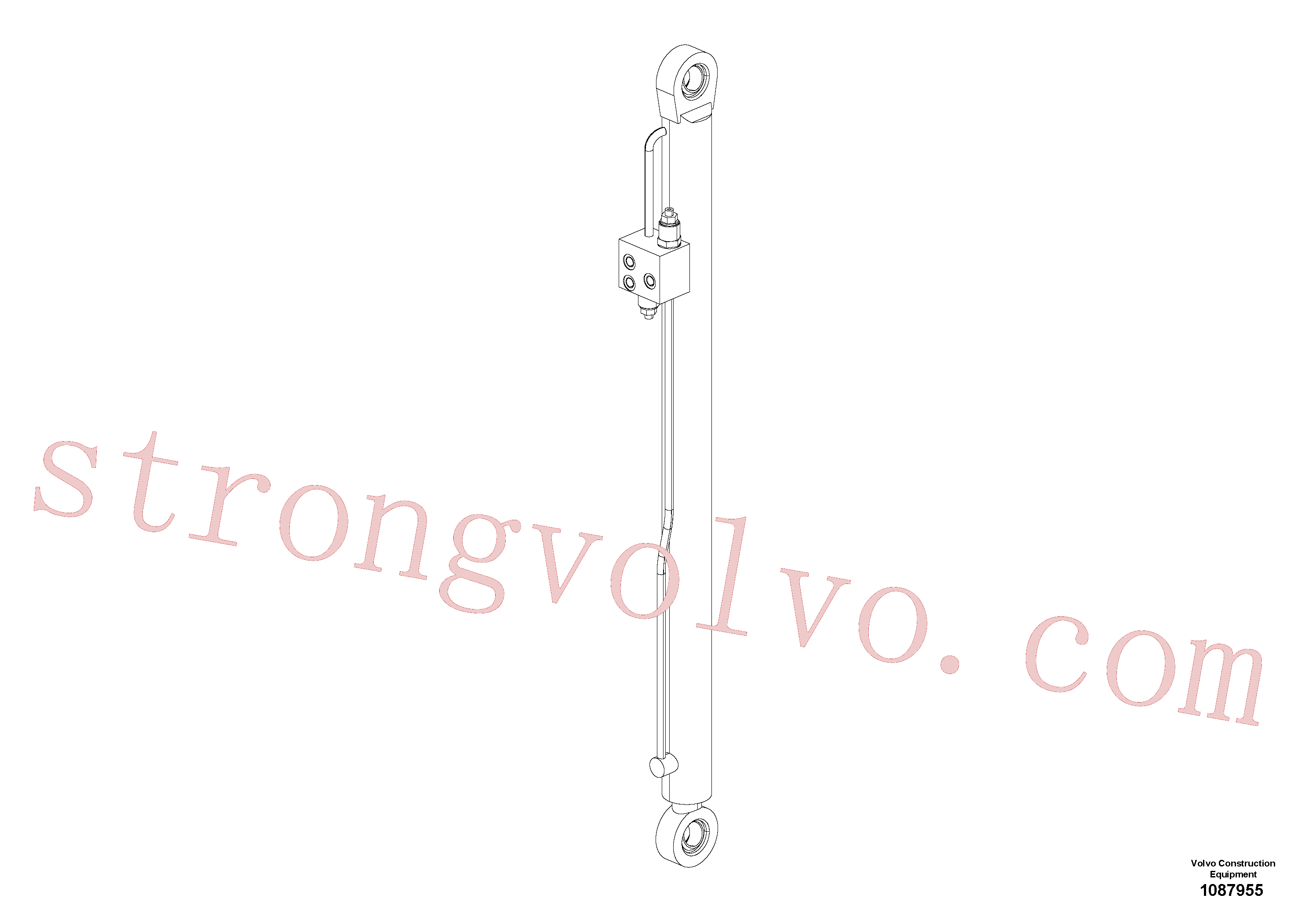 RM13911995 Volvo Cilindro hidráulico(1087955 Montagem)