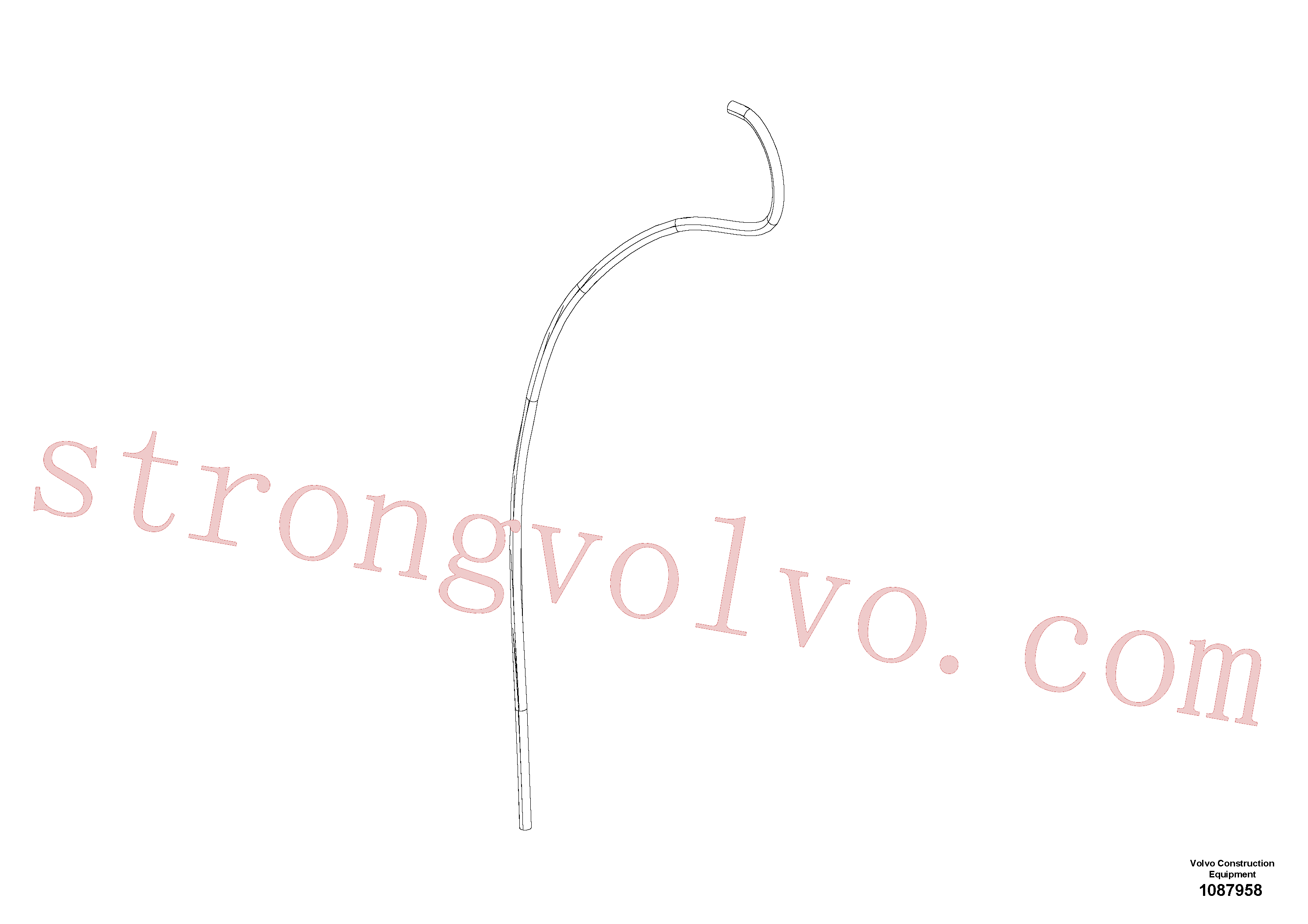 RM56278682 Volvo Mangueira(1087958 Montagem)