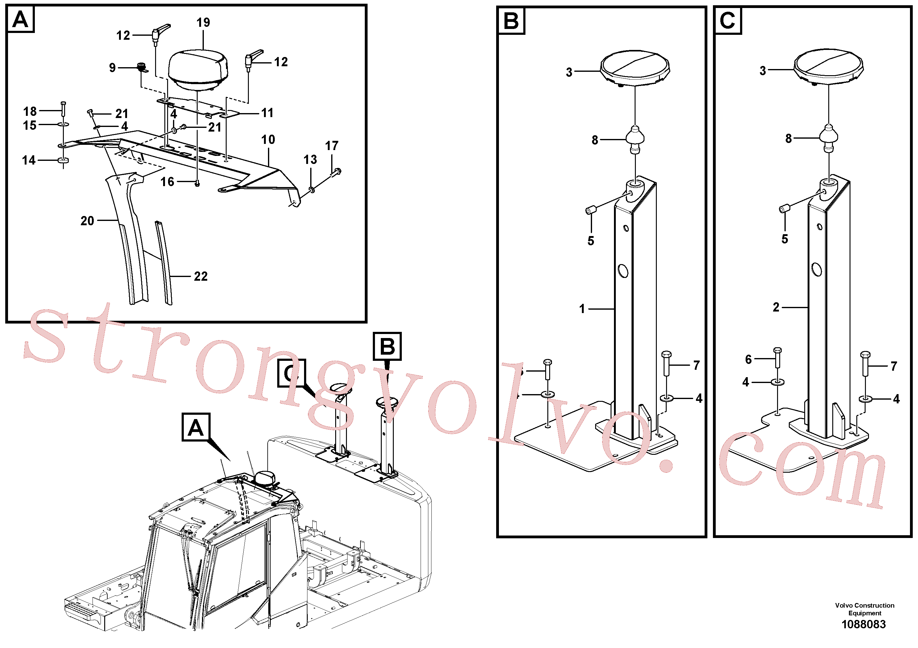 VOE15062271 Volvo(1088083 Montagem)