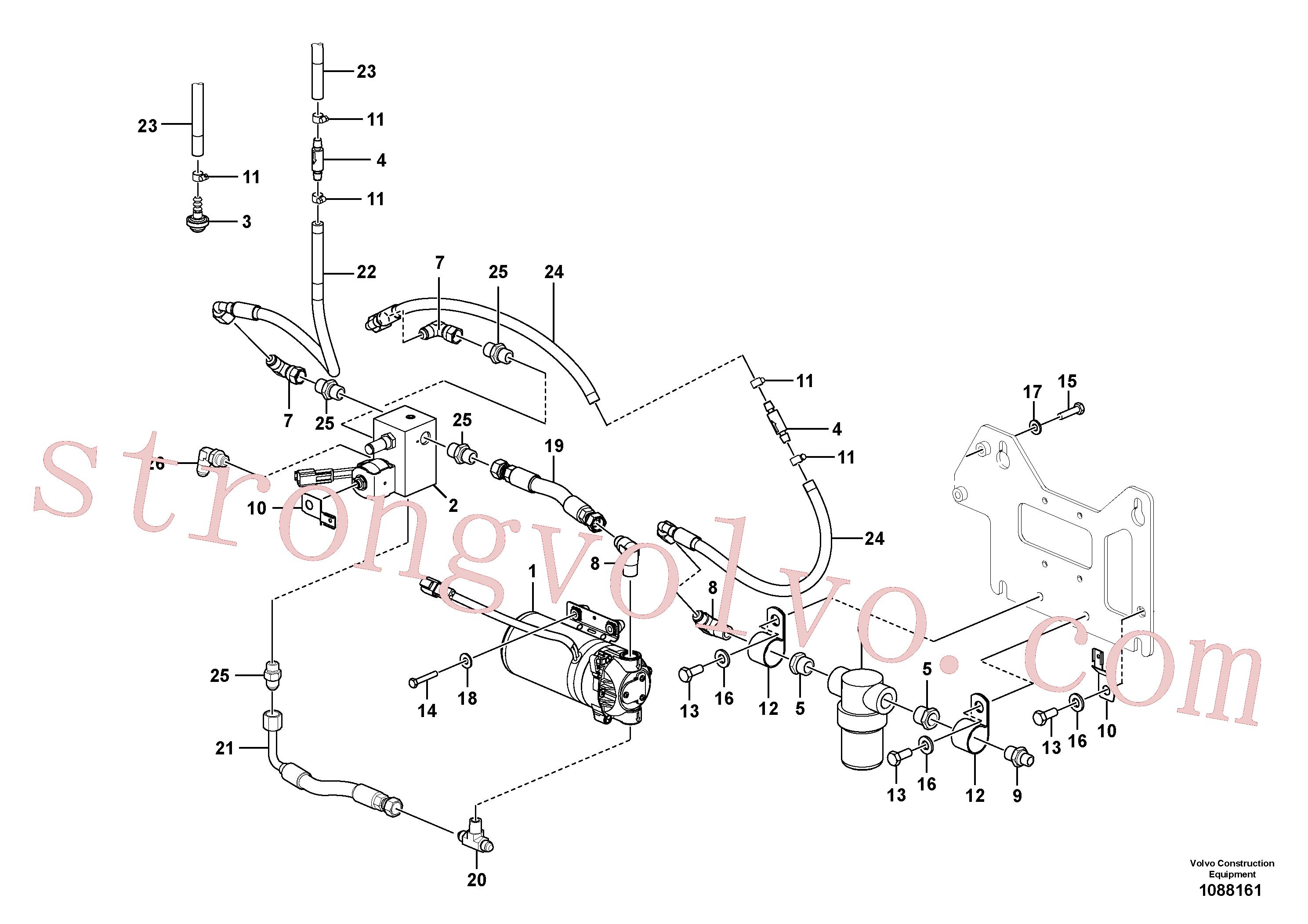 VOE60113297 Volvo(1088161 Montagem)