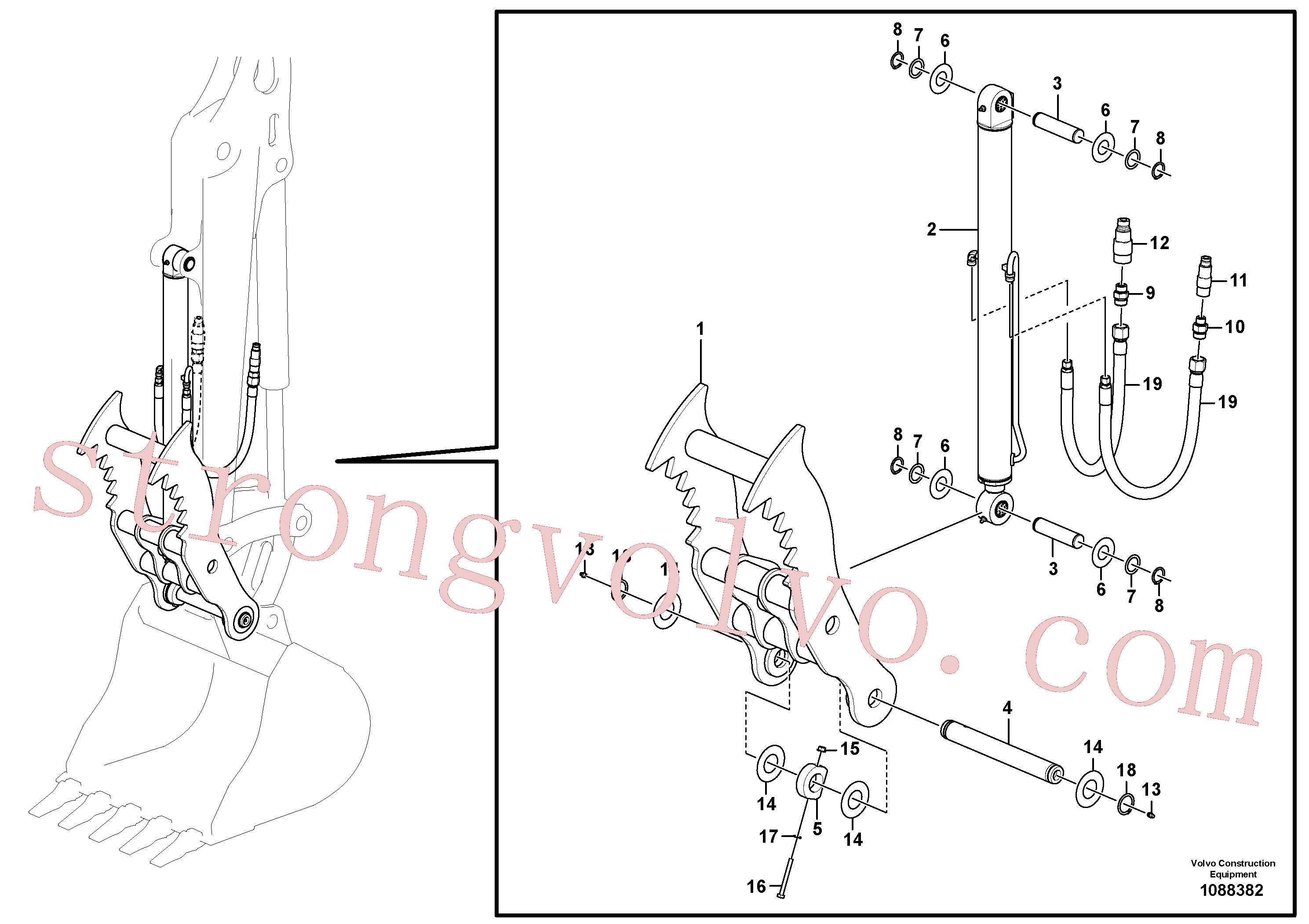 VOE15623130 Volvo(1088382 Montagem)