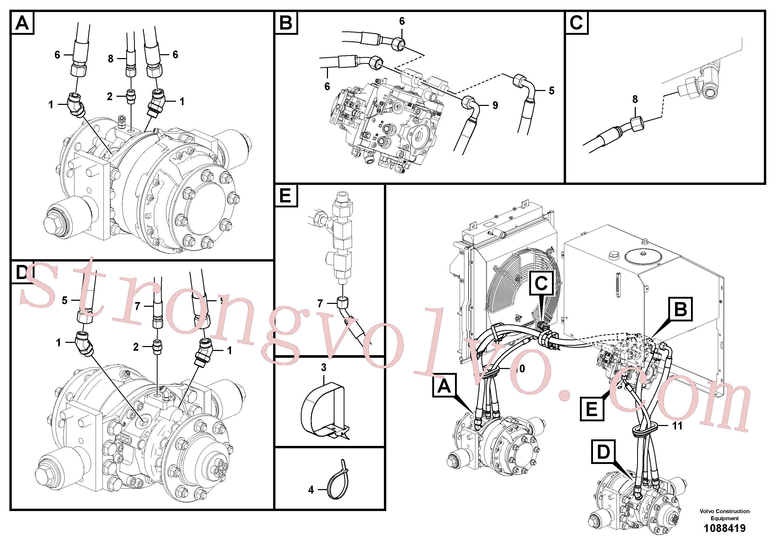 VOE935544 Volvo(1088419 Montagem)