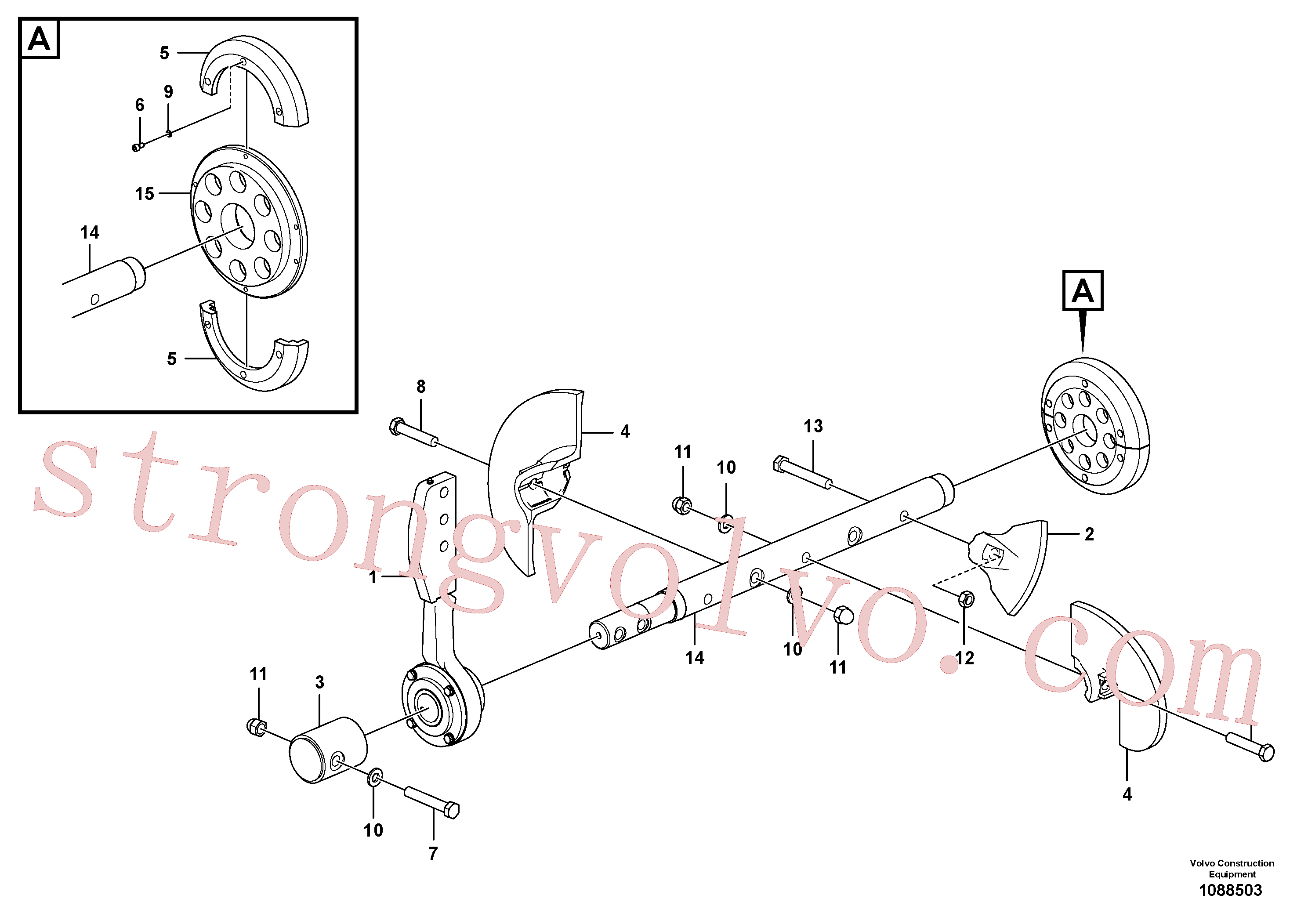 RM14799605 Volvo Parafuso sem-fim básico(1088503 Montagem)