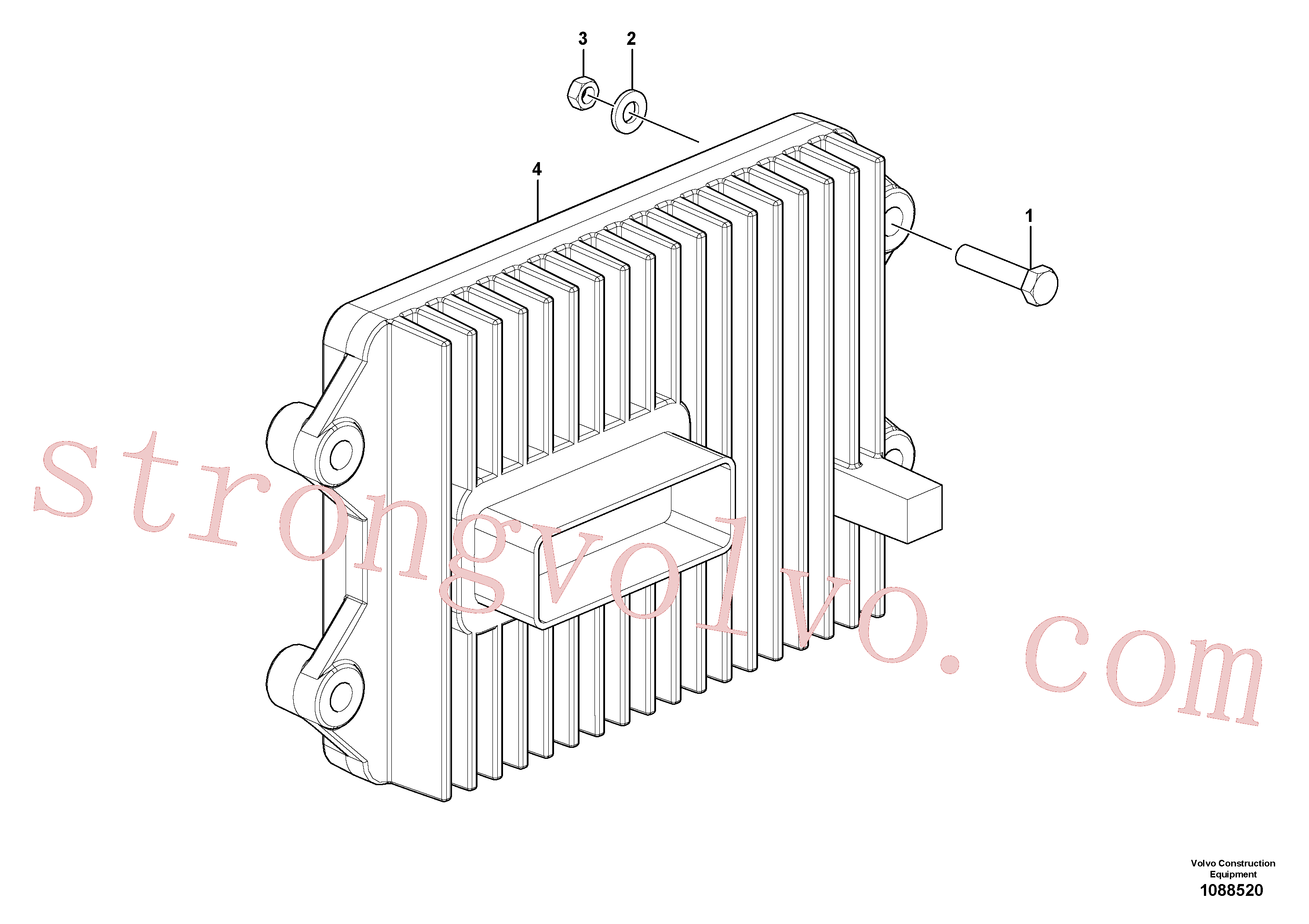 VOE17455311 Volvo(1088520 Montagem)