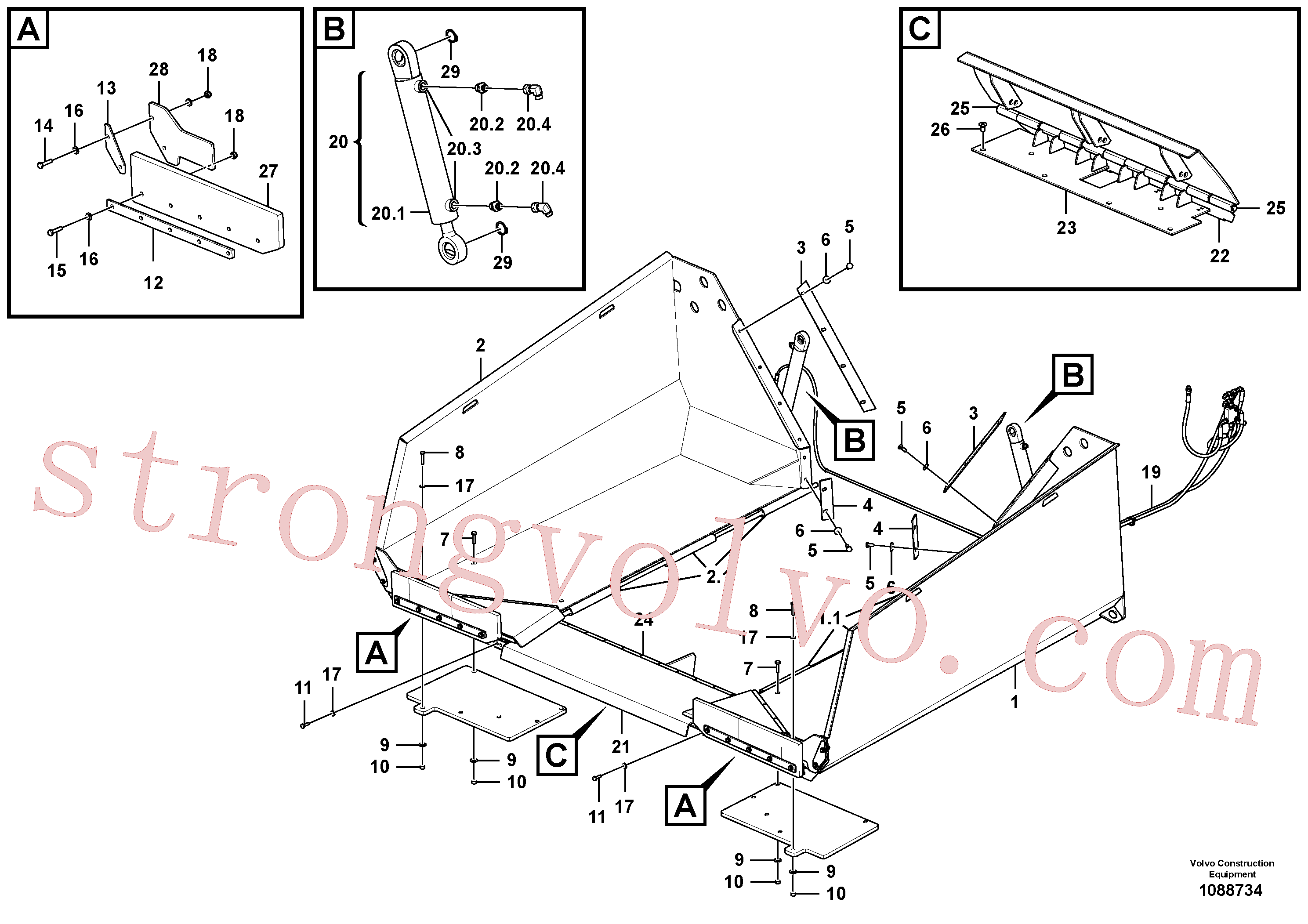 VOE997950 Volvo(1088734 Montagem)