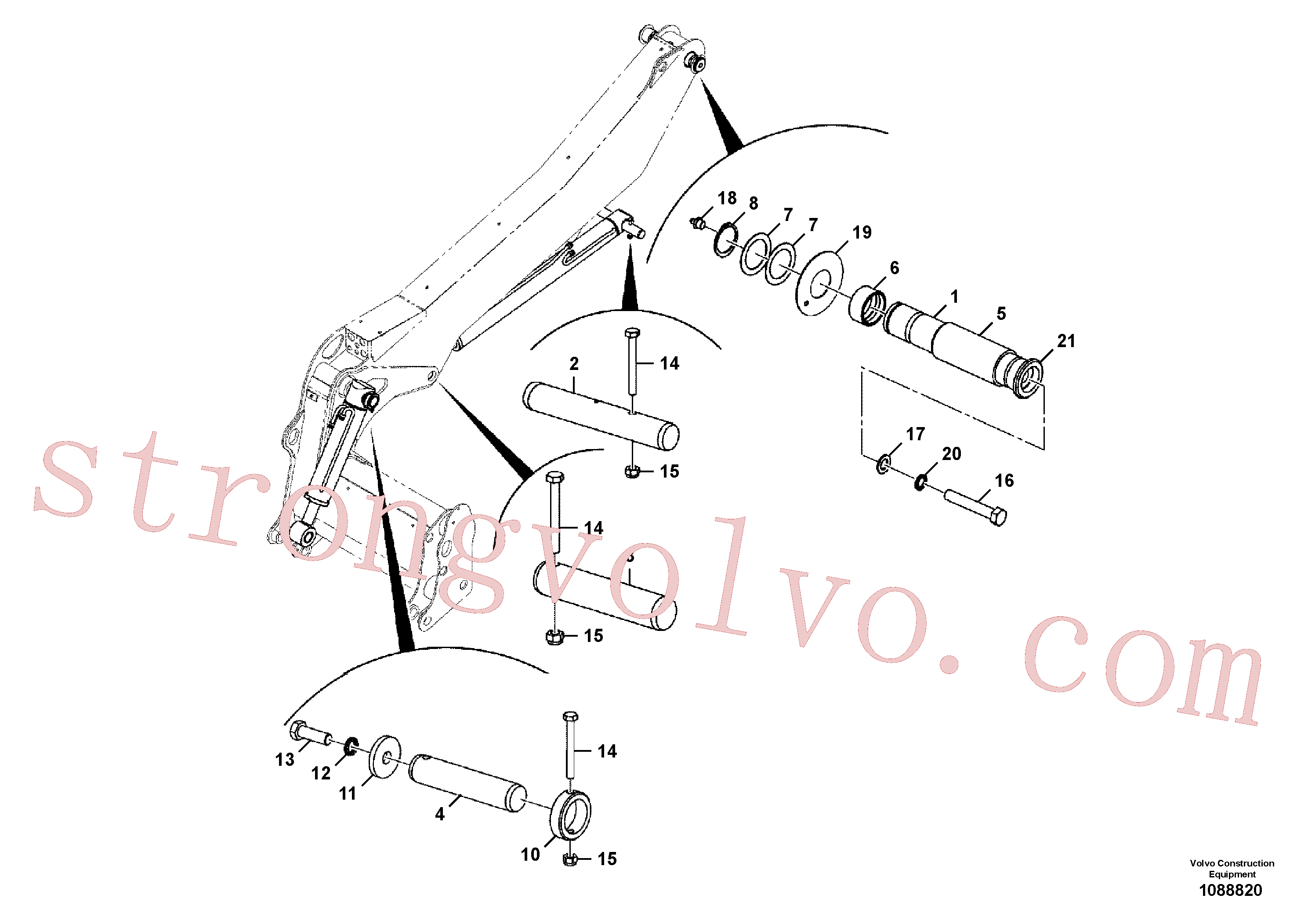 VOE16212125 Volvo(1088820 Montagem)