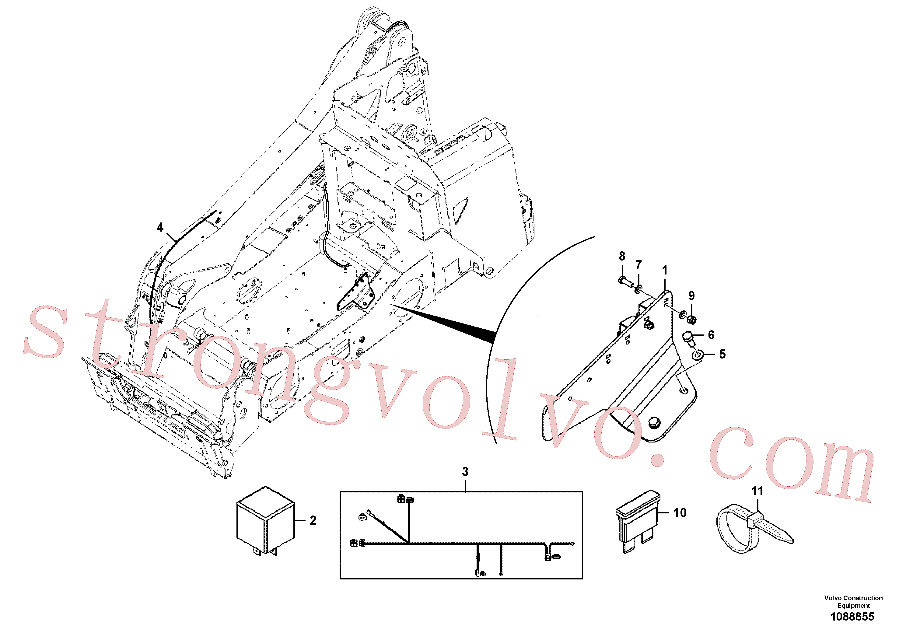 VOE16212203 Volvo(1088855 Montagem)