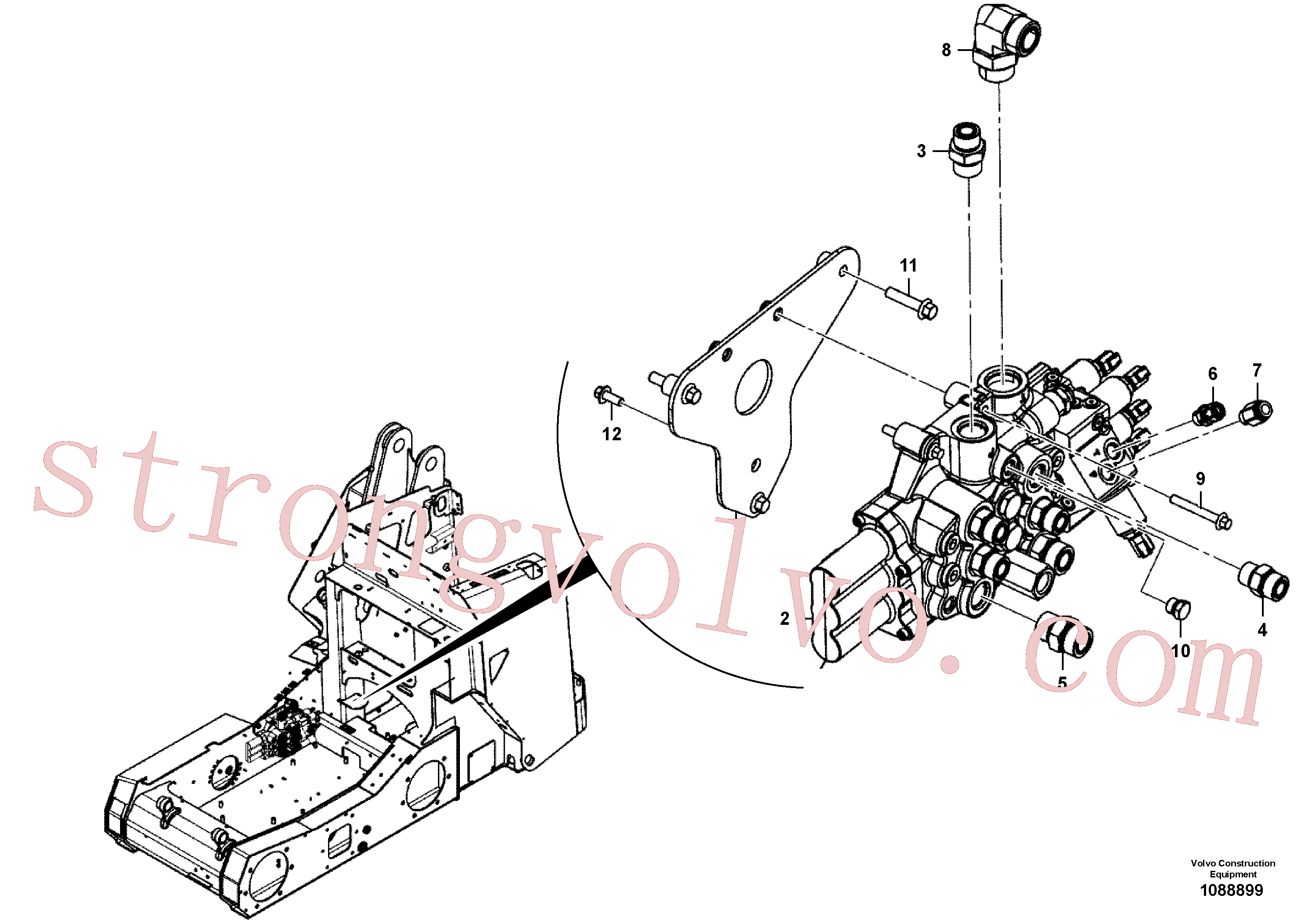 VOE935095 Volvo(1088899 Montagem)