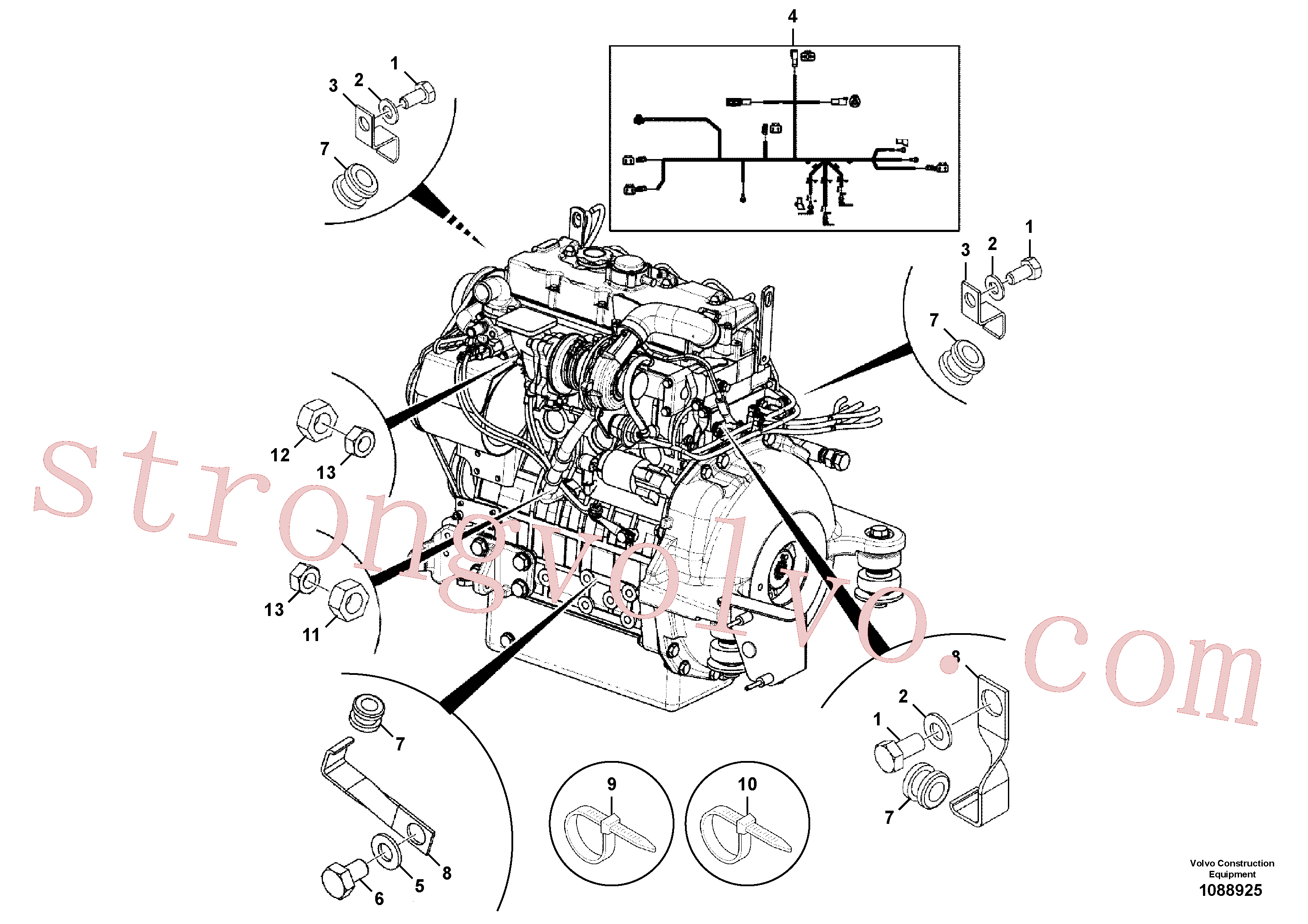 VOE16213997 Volvo(1088925 Montagem)