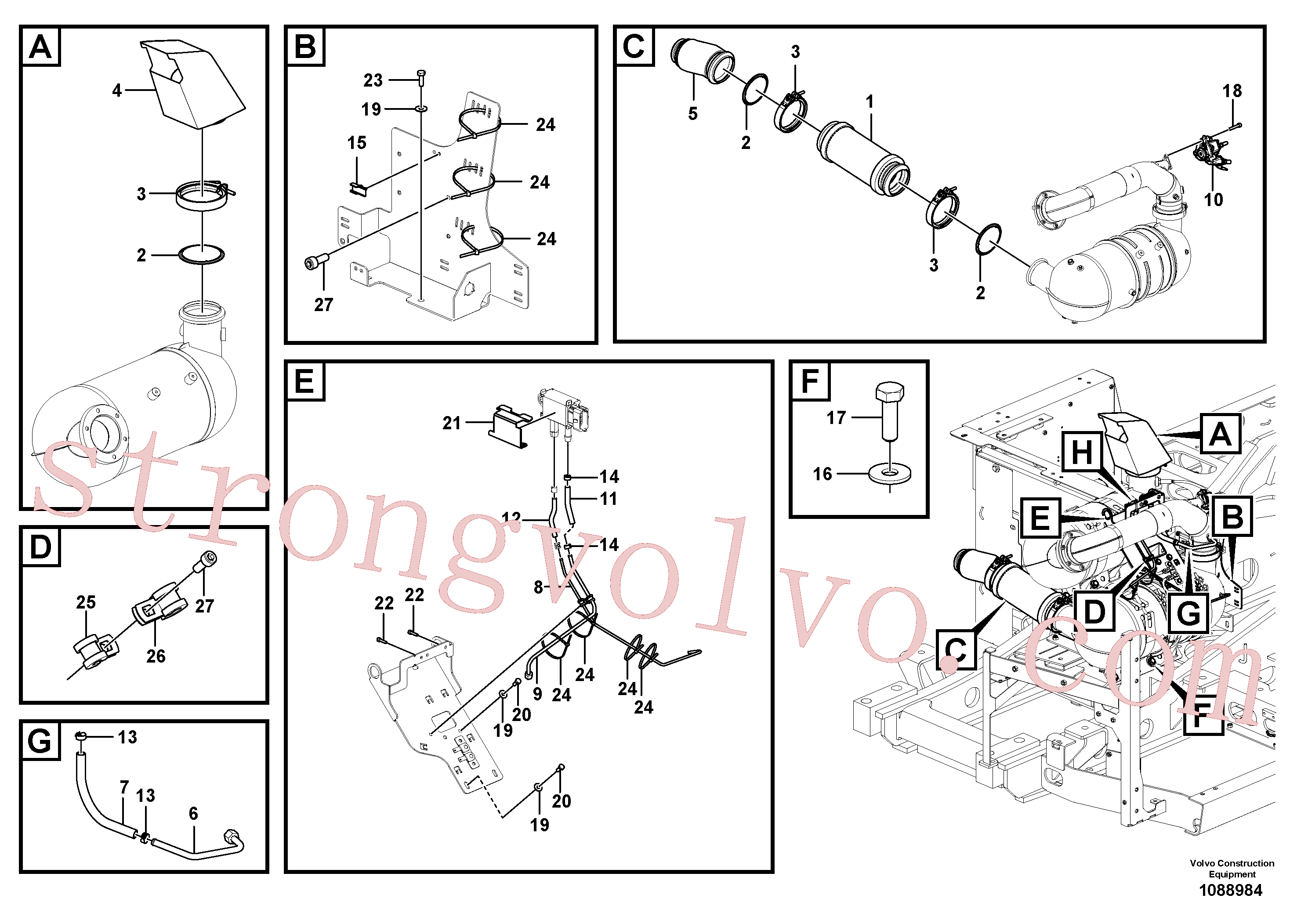 VOE993110 Volvo(1088984 Montagem)