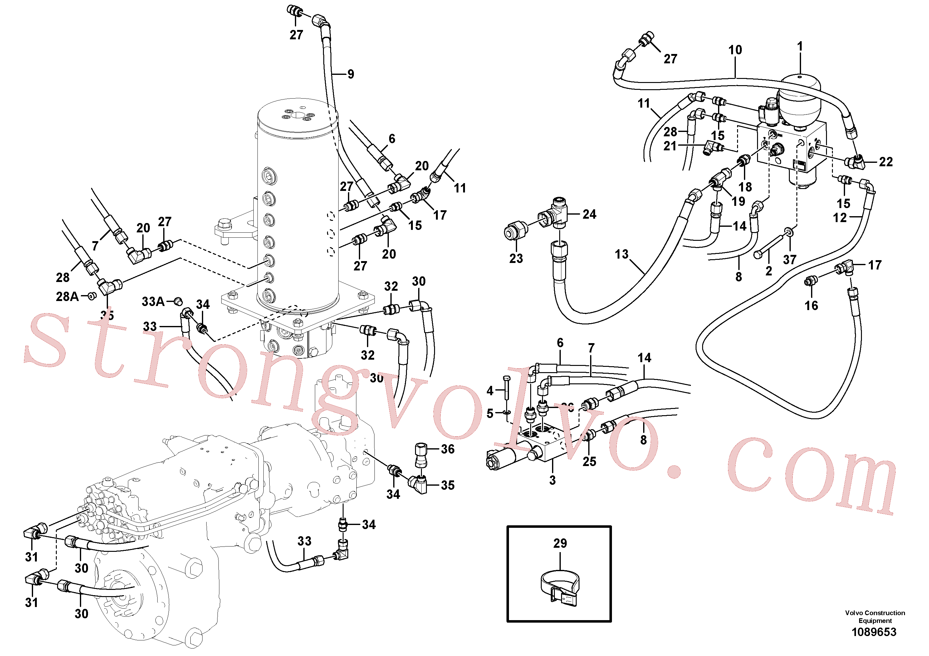 VOE15048197 Volvo(1089653 Montagem)