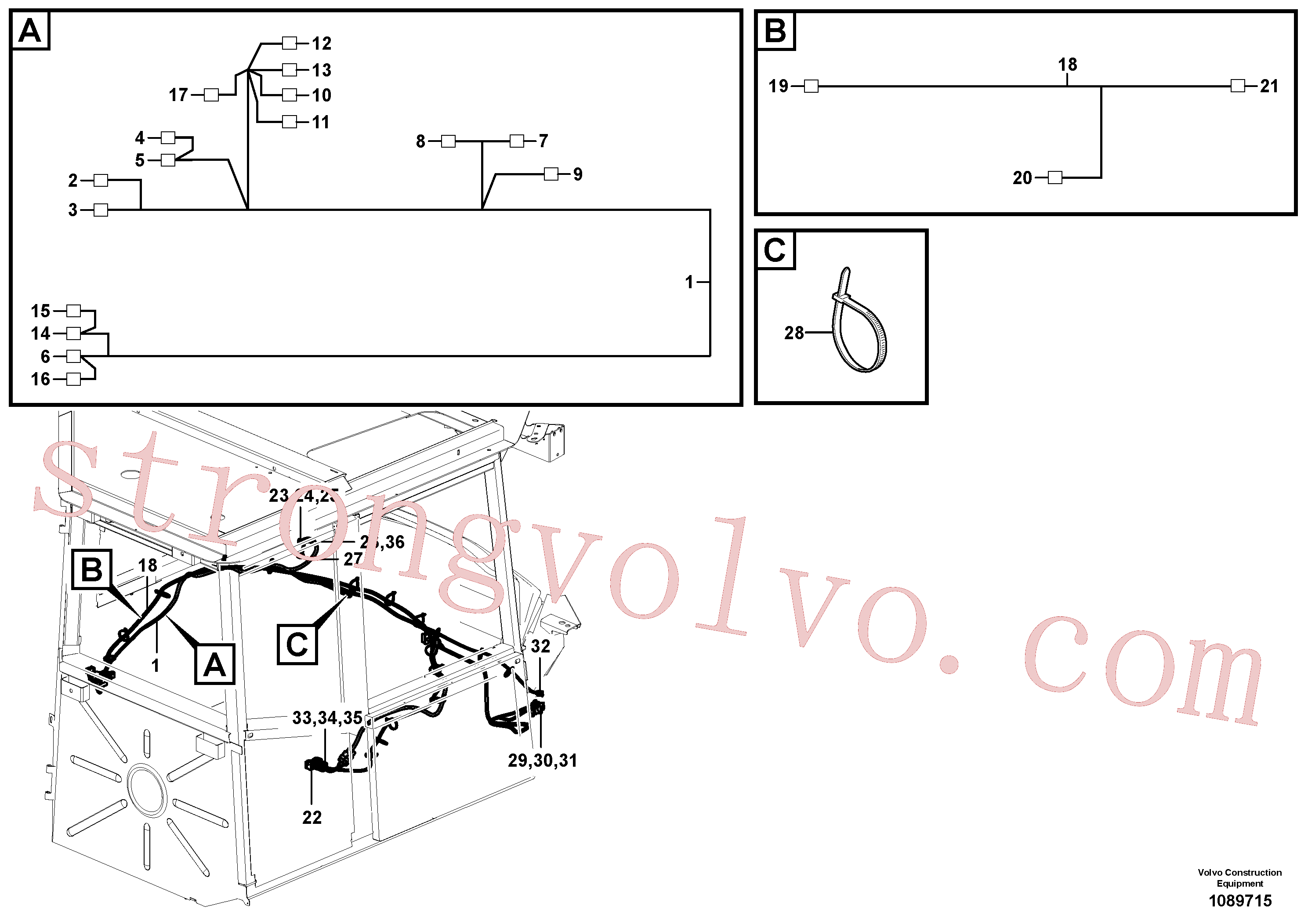 VOE17244814 Volvo(1089715 Montagem)