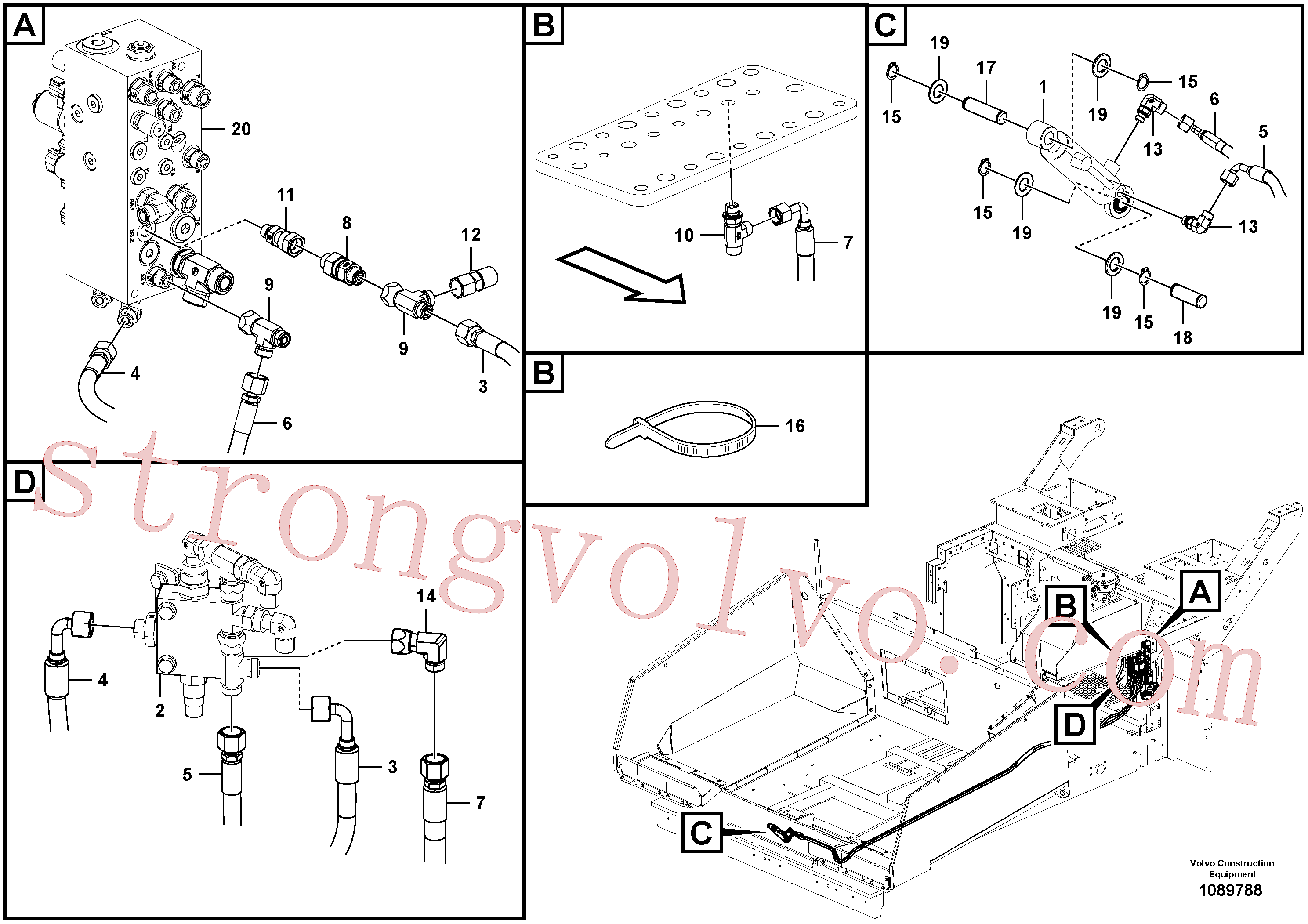 VOE15800970 Volvo(1089788 Montagem)