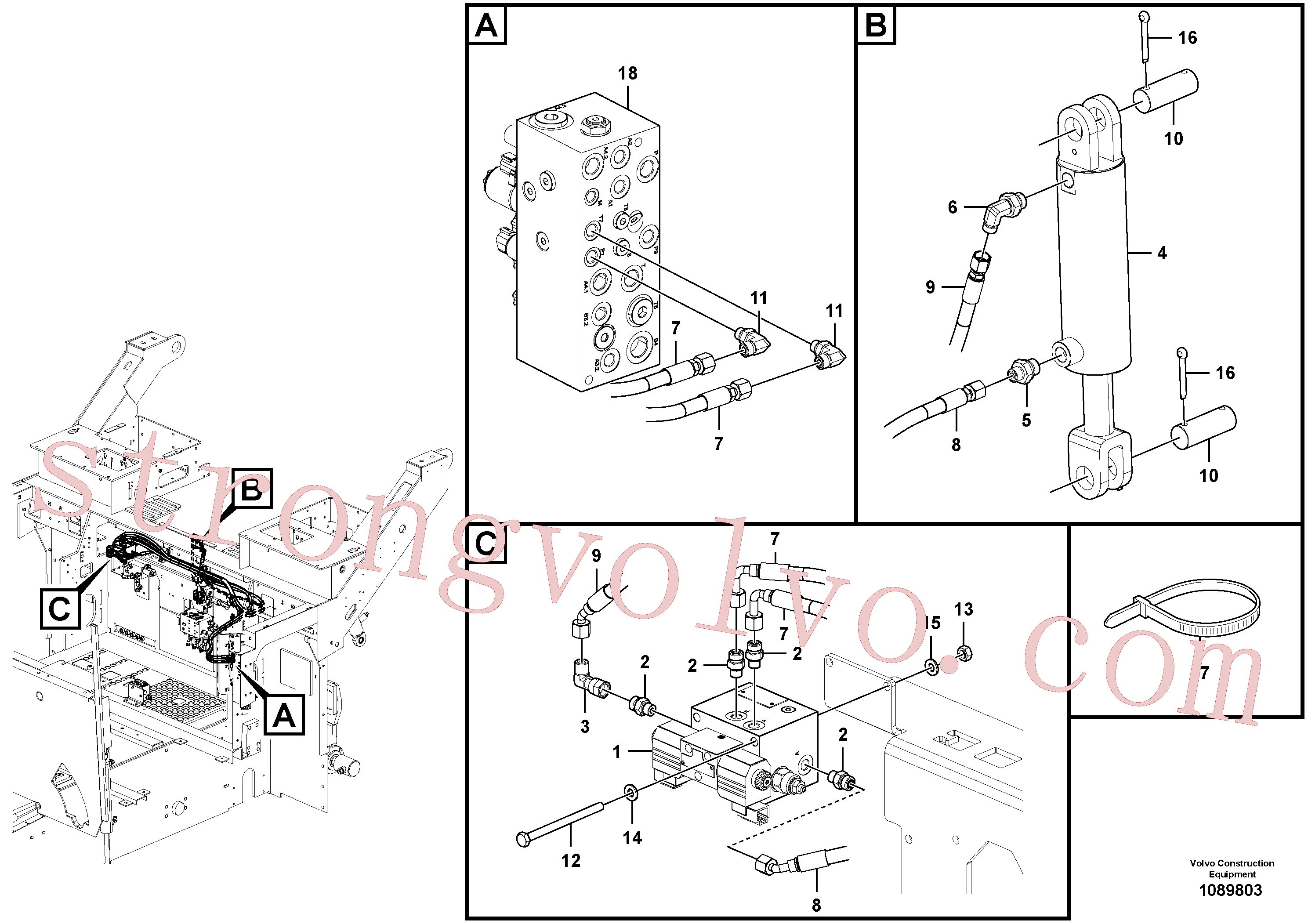 VOE15025387 Volvo(1089803 Montagem)