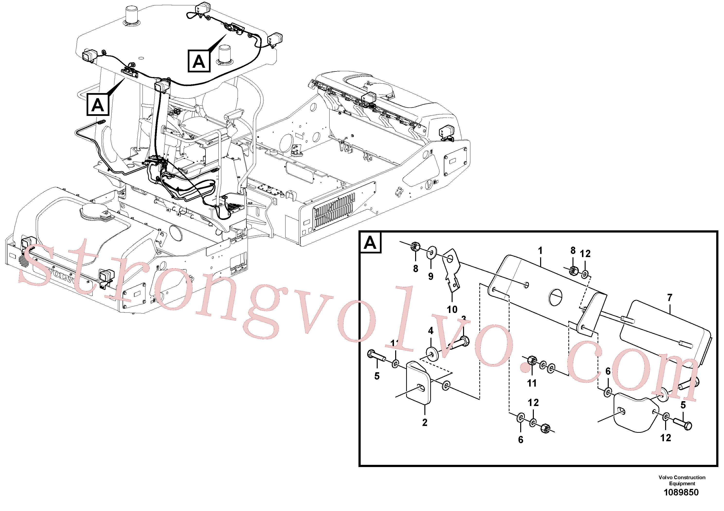 Volvo Montagem RM96713979 Arruela simples Acessórios