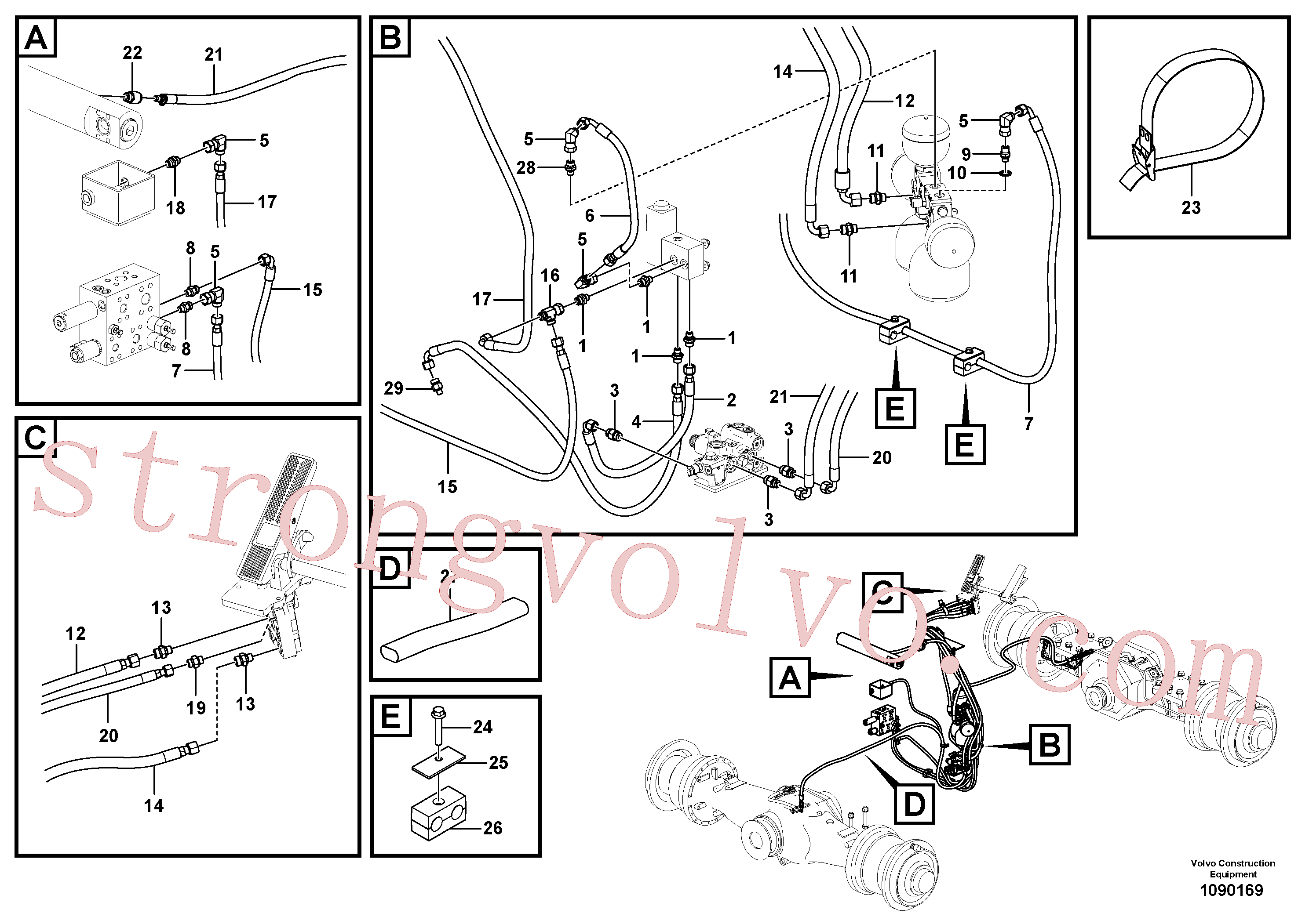 VOE936921 Volvo(1090169 Montagem)