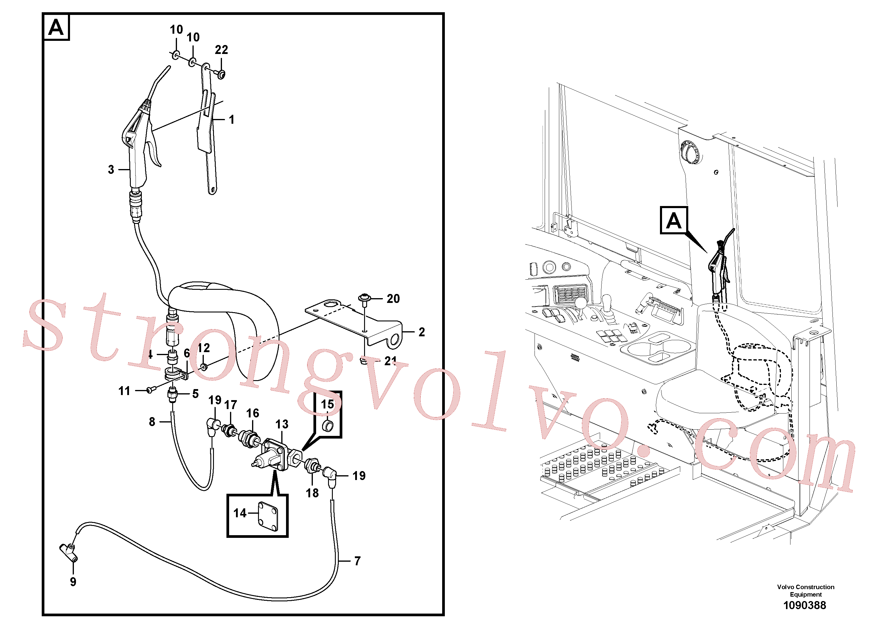 VOE997501 Volvo(1090388 Montagem)