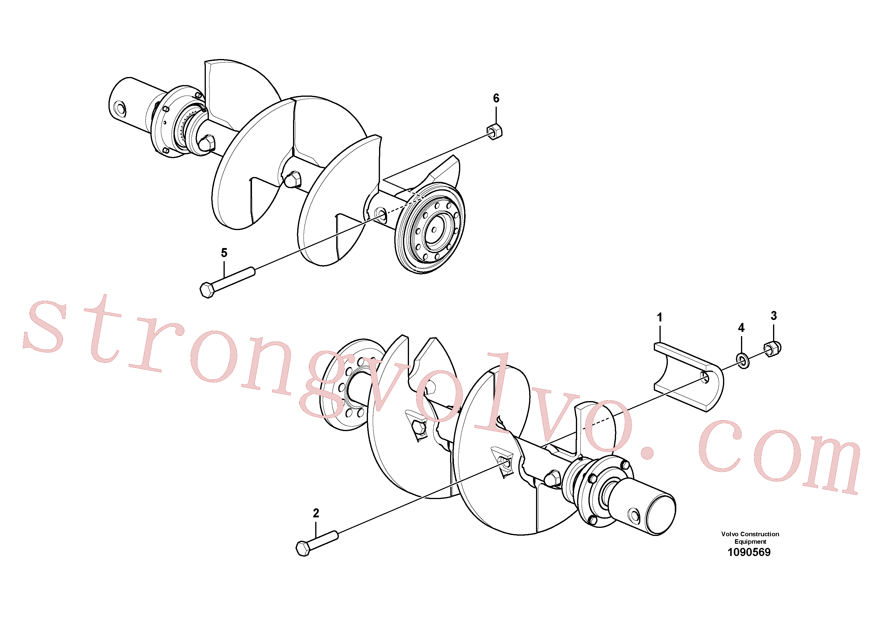 RM58831389 Volvo Kit de cobertura protectora(1090569 Montagem)