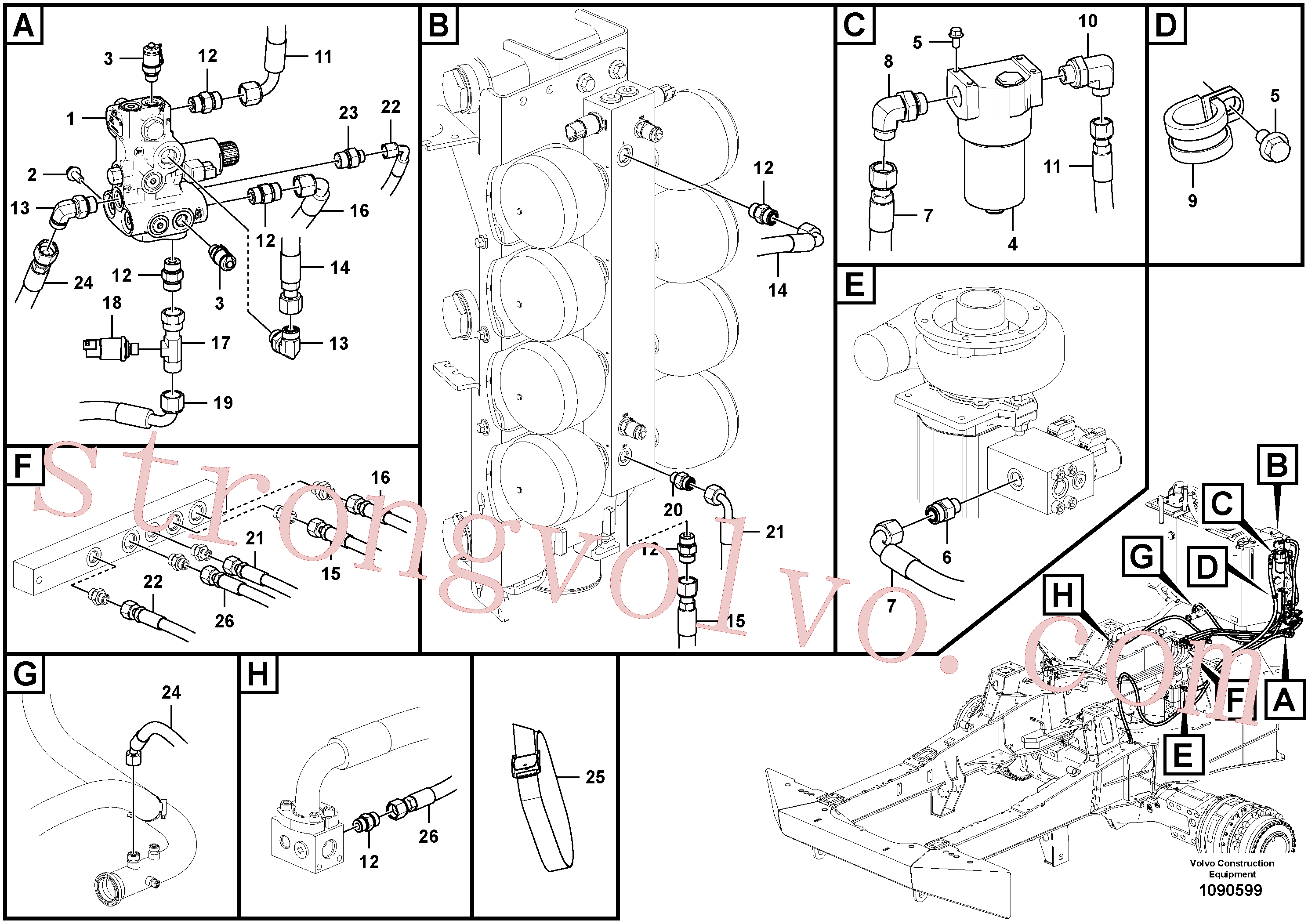VOE936885 Volvo(1090599 Montagem)