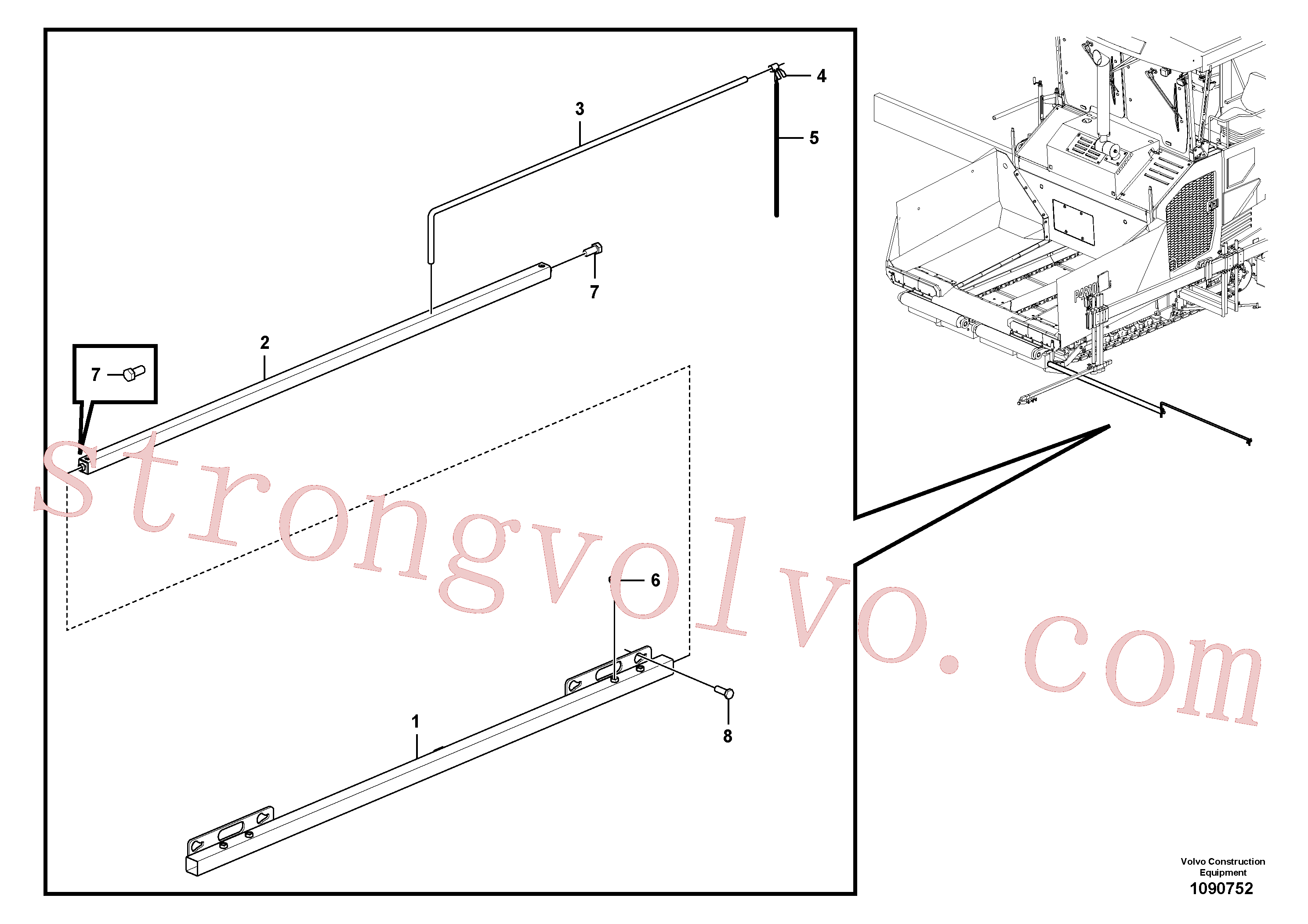 VOE997977 Volvo Indicador de direcção(1090752 Montagem)