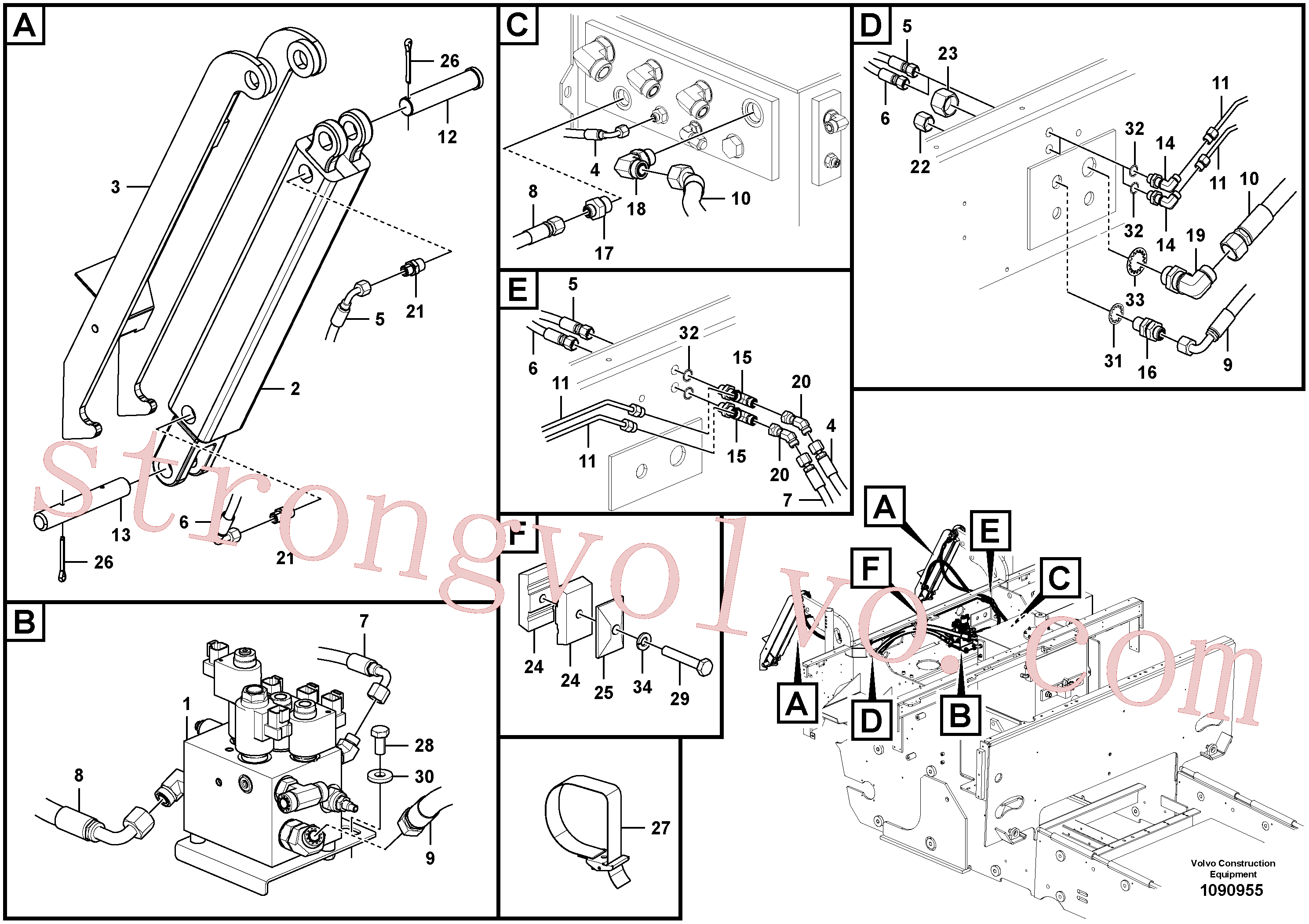 VOE12815719 Volvo(1090955 Montagem)