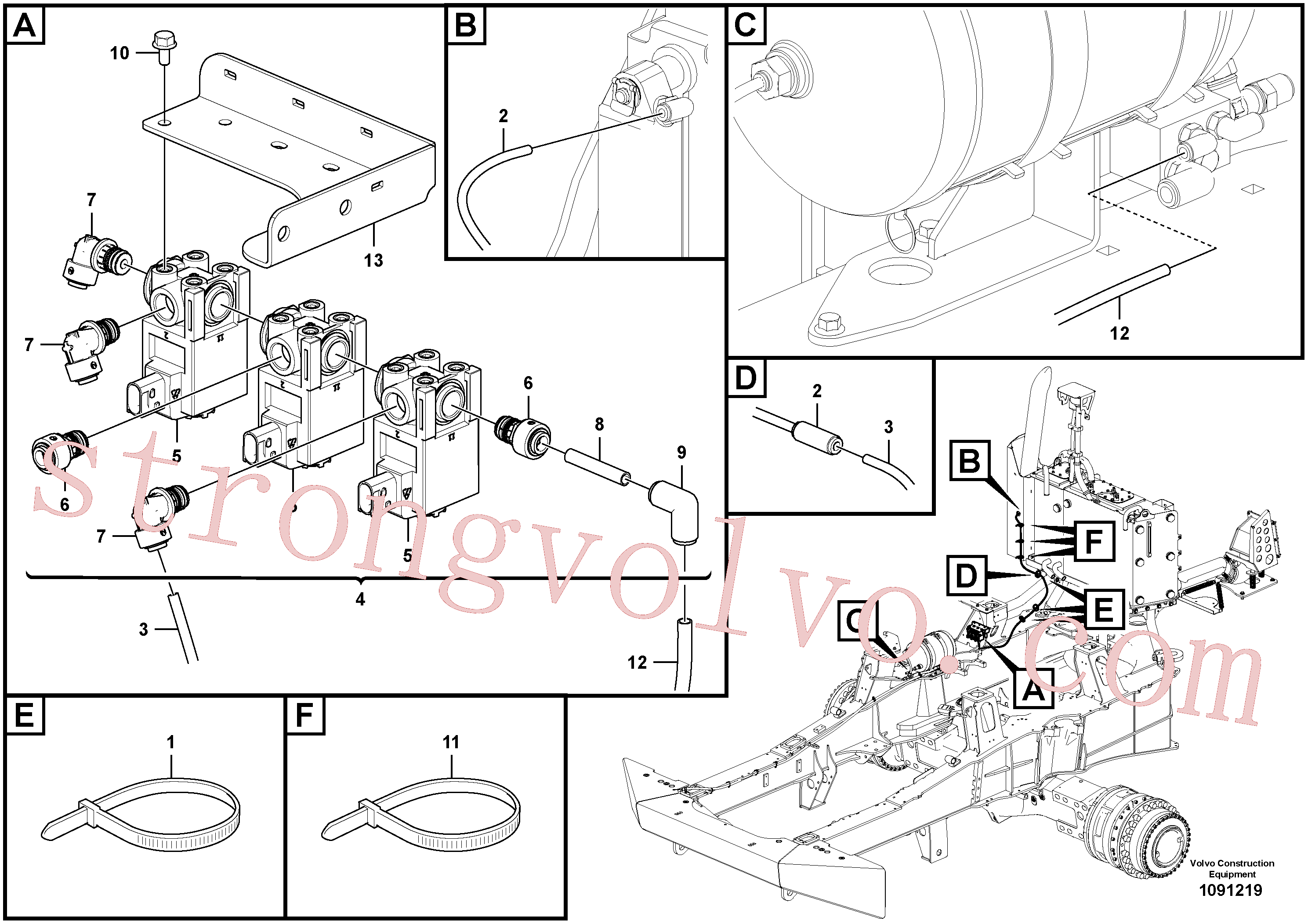 VOE995448 Volvo(1091219 Montagem)