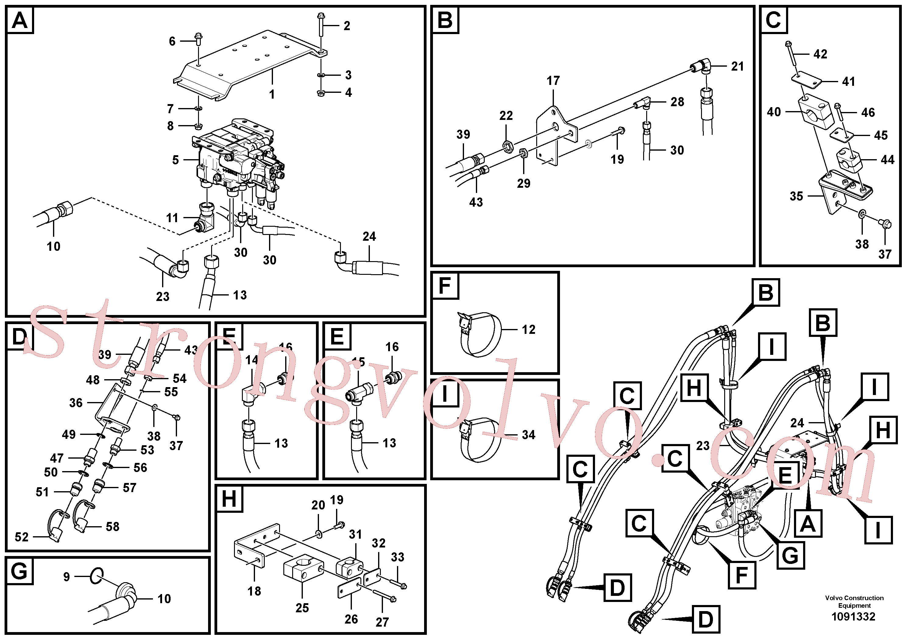 VOE938205 Volvo(1091332 Montagem)