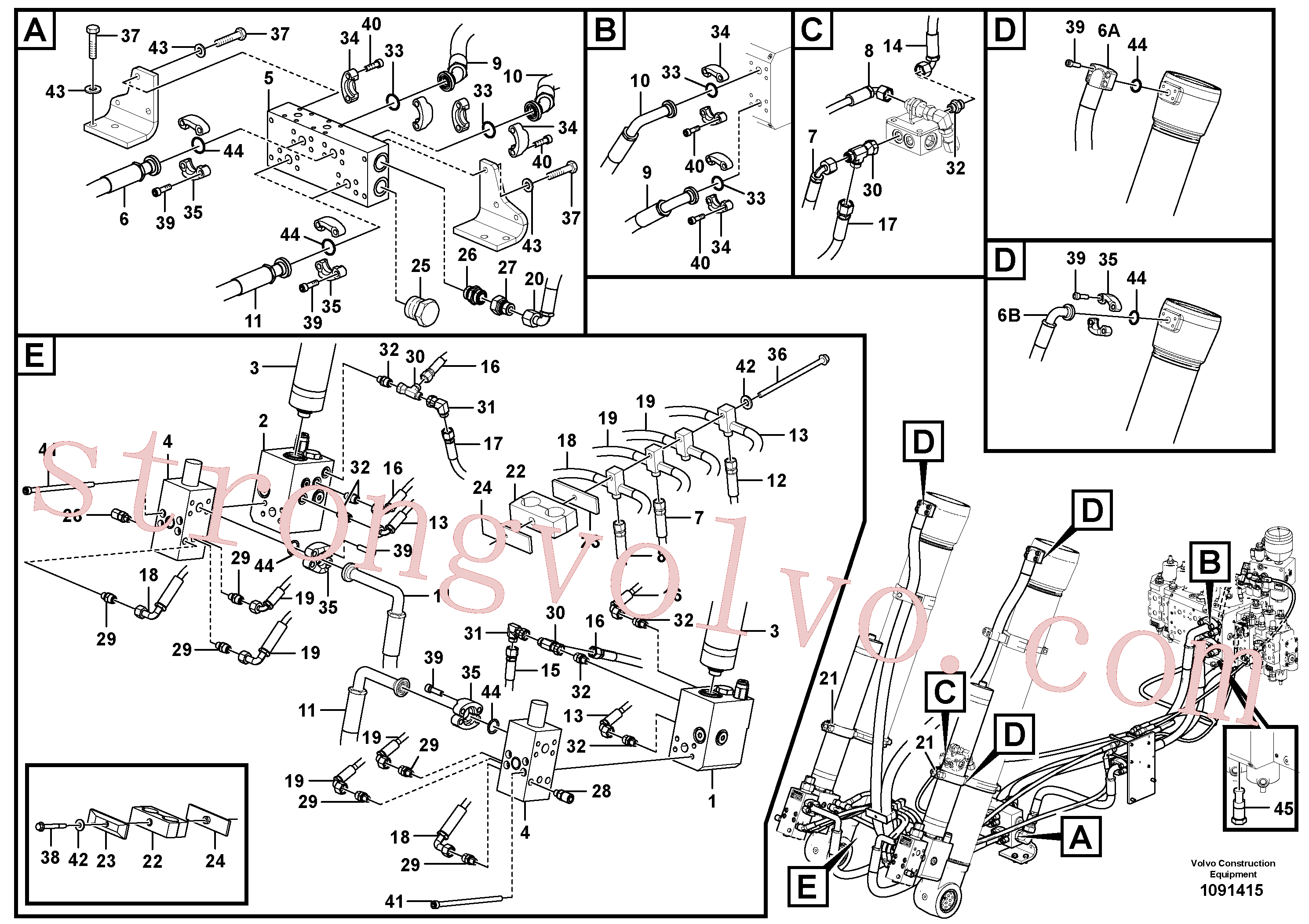 VOE936868 Volvo(1091415 Montagem)