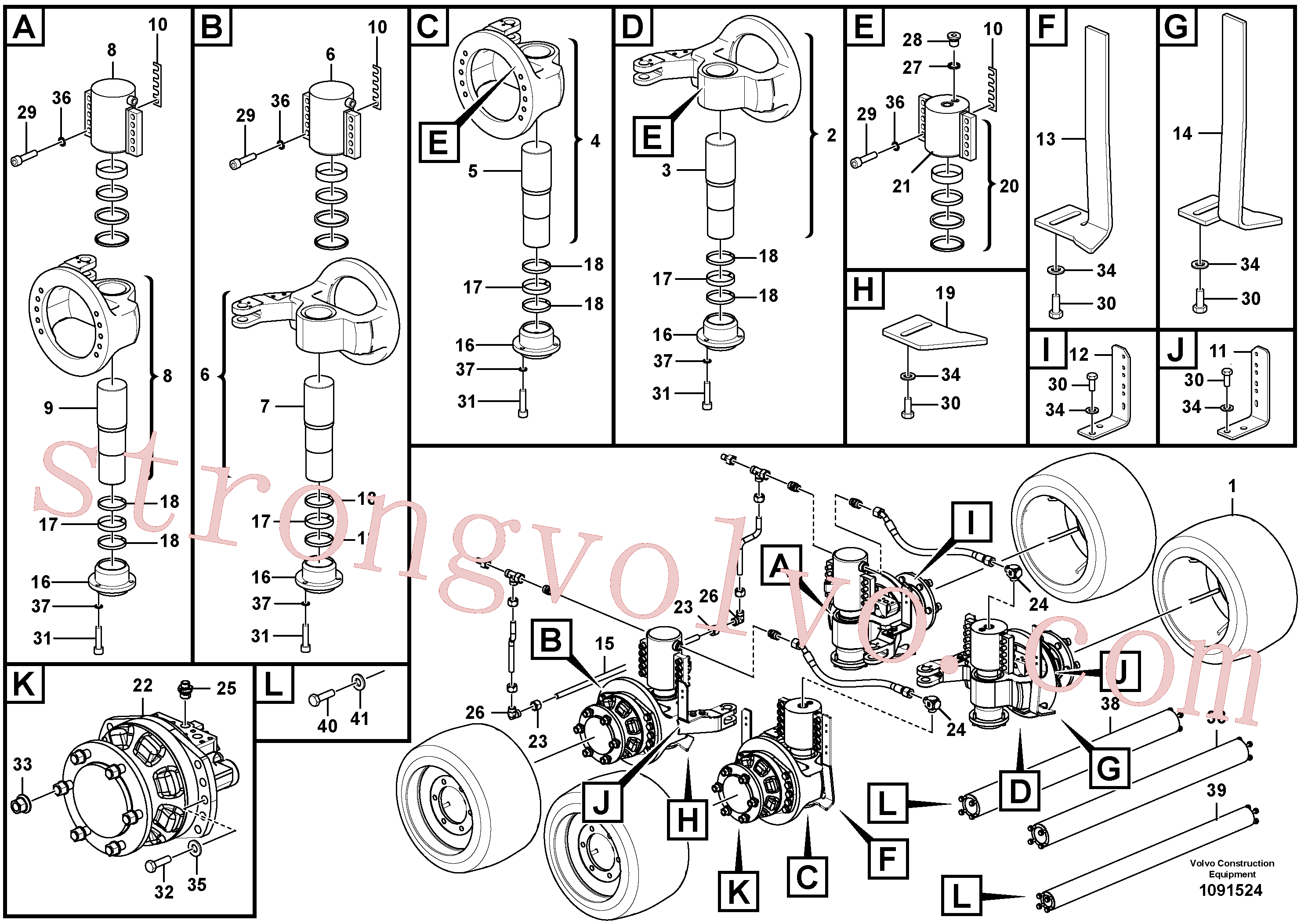 RM80834179 Volvo Kit Stvzo 11,5t(1091524 Montagem)